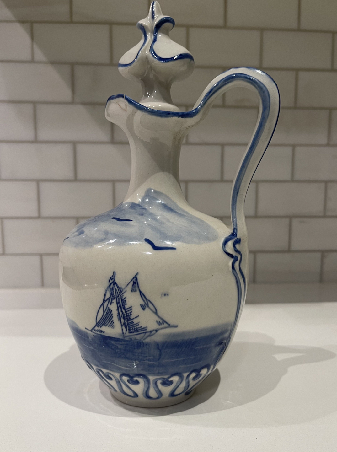 Vintage Decorative wine / water jug image indicator(3)