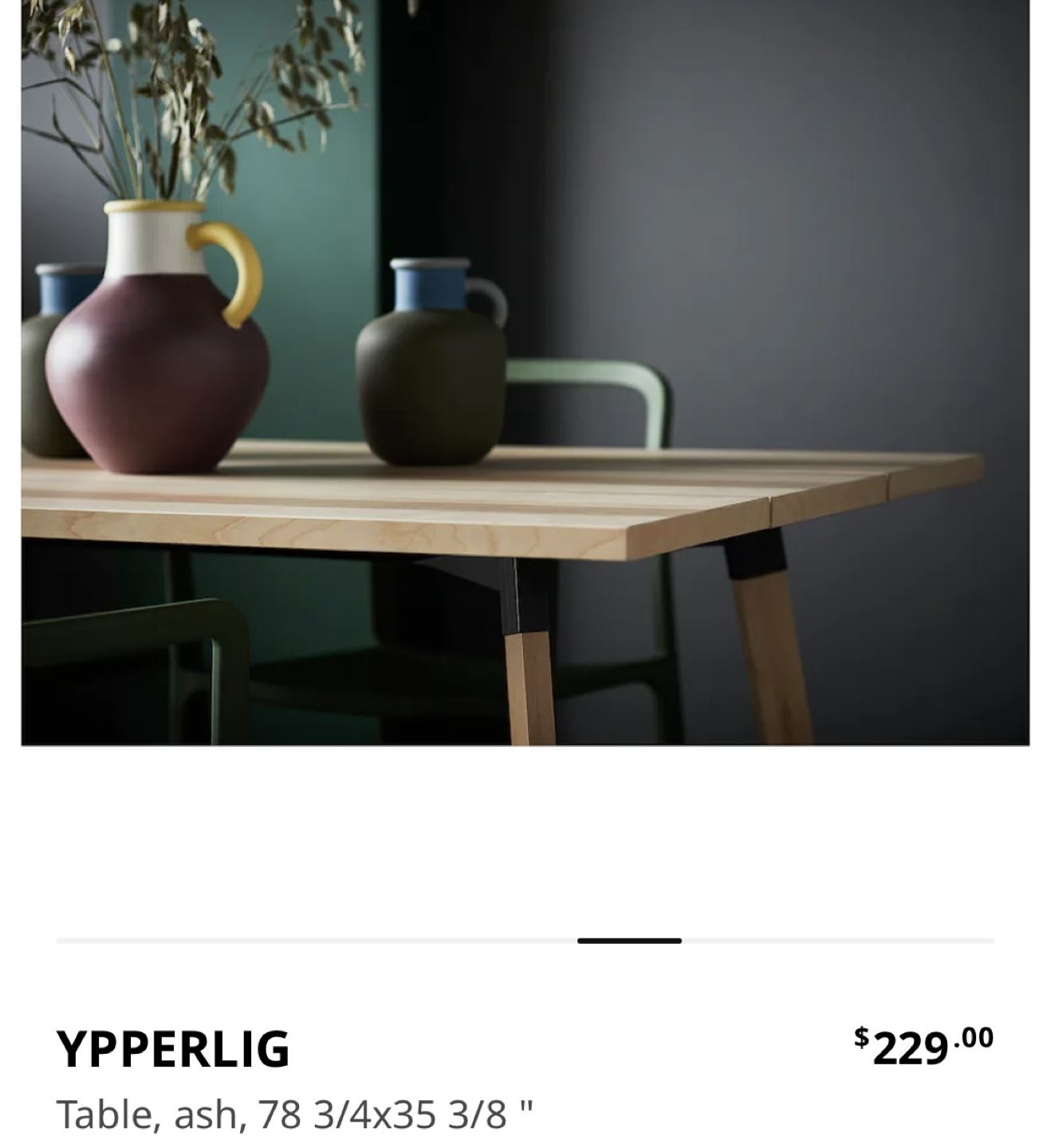 Ikea Dining table for 4-8 people (like new) - photo 2