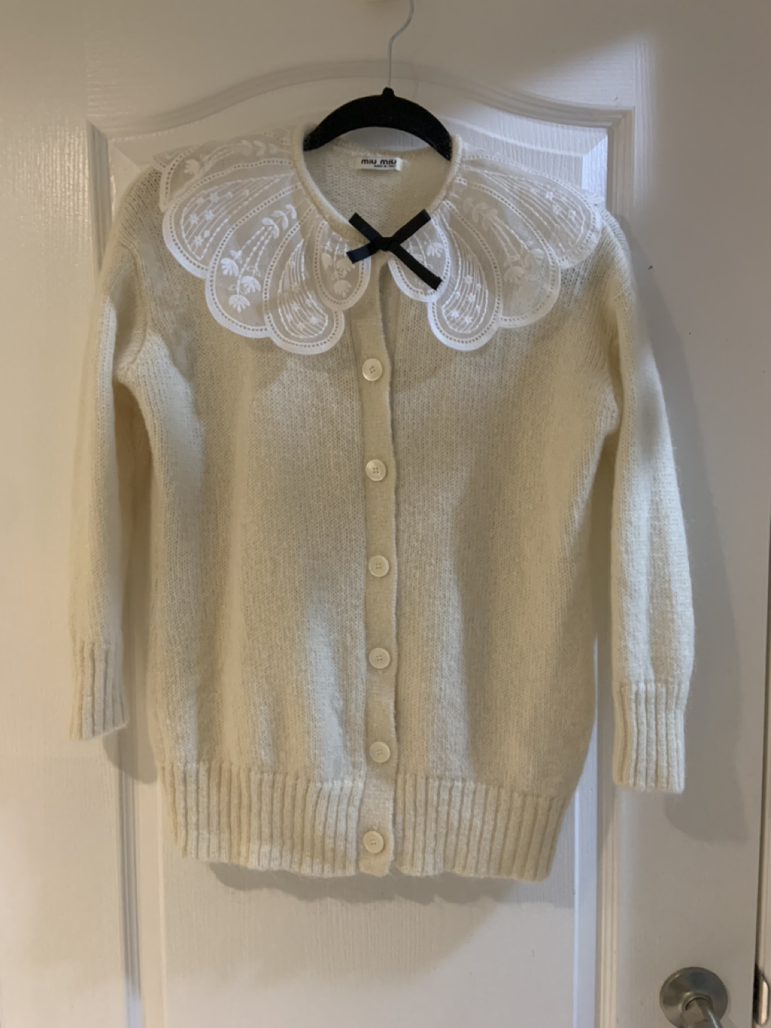 MiuMiu cardigan sweater size s