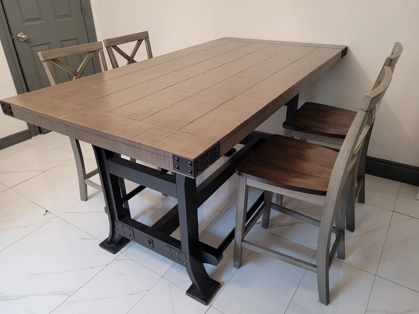 dining table and chairs