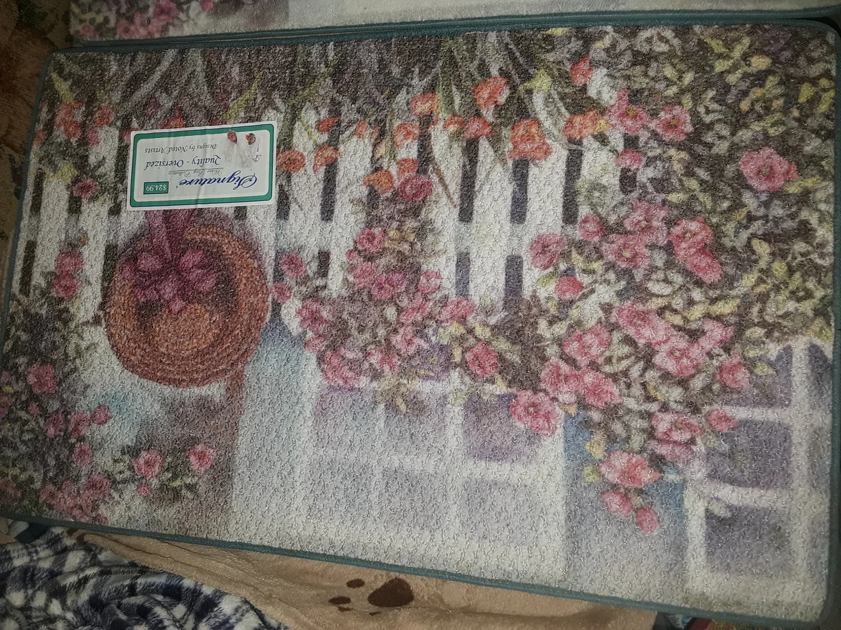 Floral Mats 27"  ×17" image indicator(2)