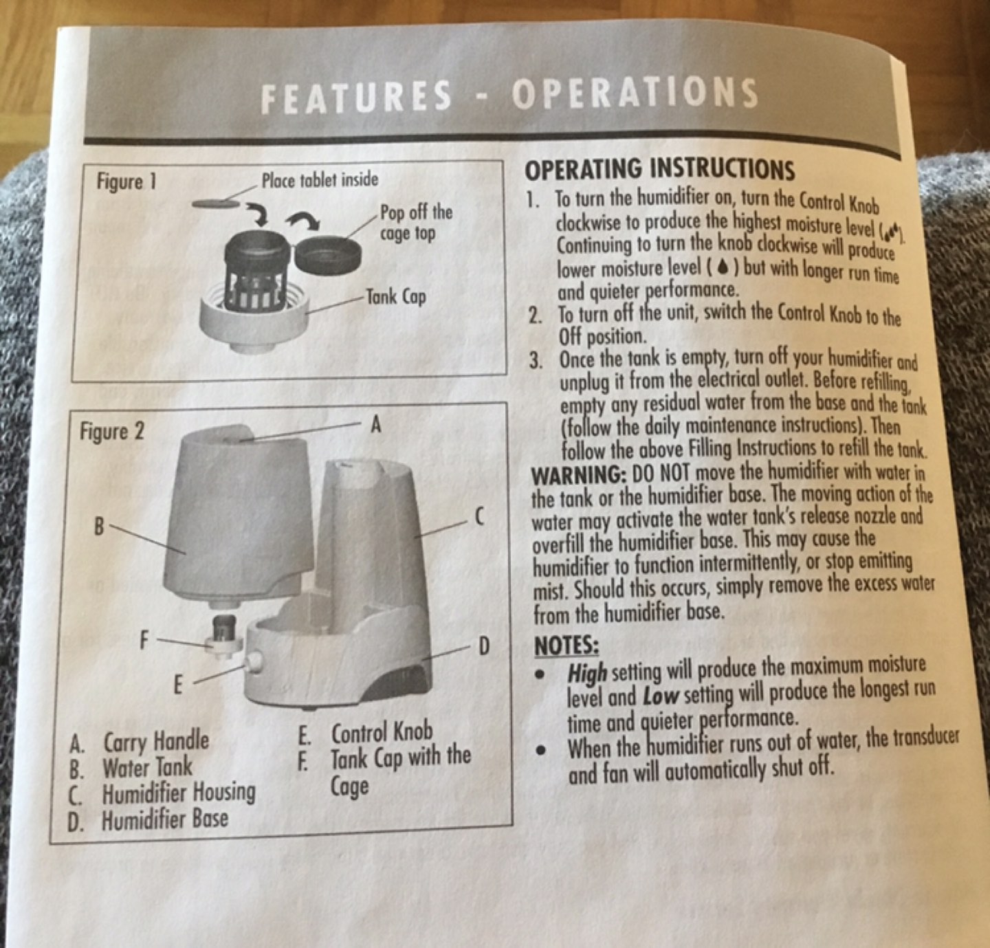 Holmes humidifier - photo 2