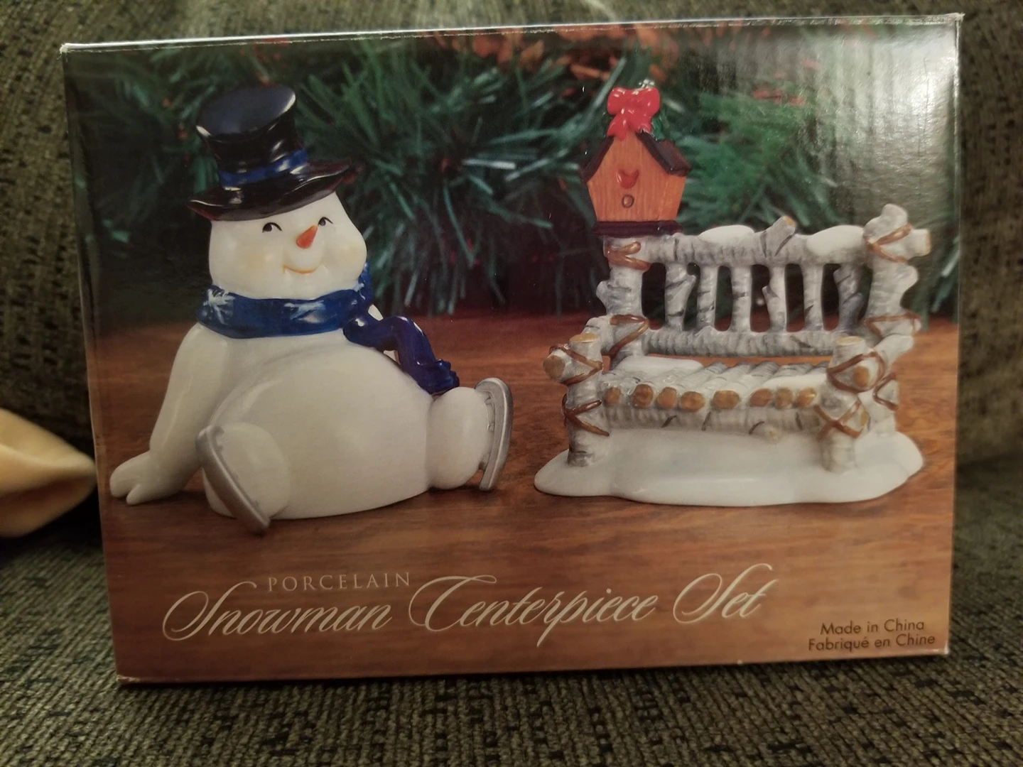 snowman centerpiece set #Willowdale