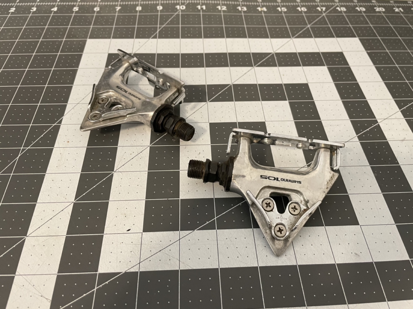 Retro Shimano 105 pedals #willowdale