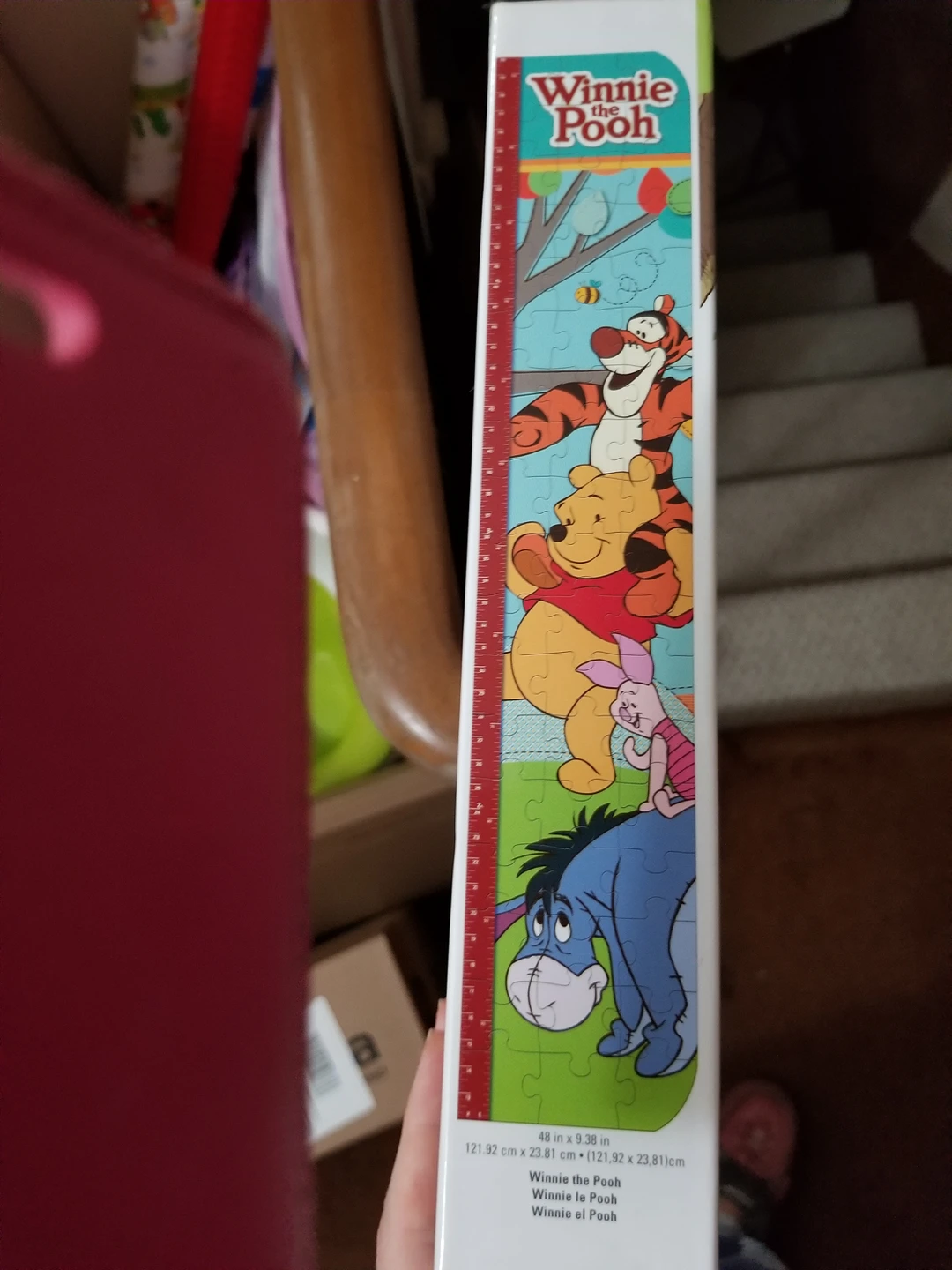 Winnie the Pooh growth chart puzzle #Willowdale - photo 2