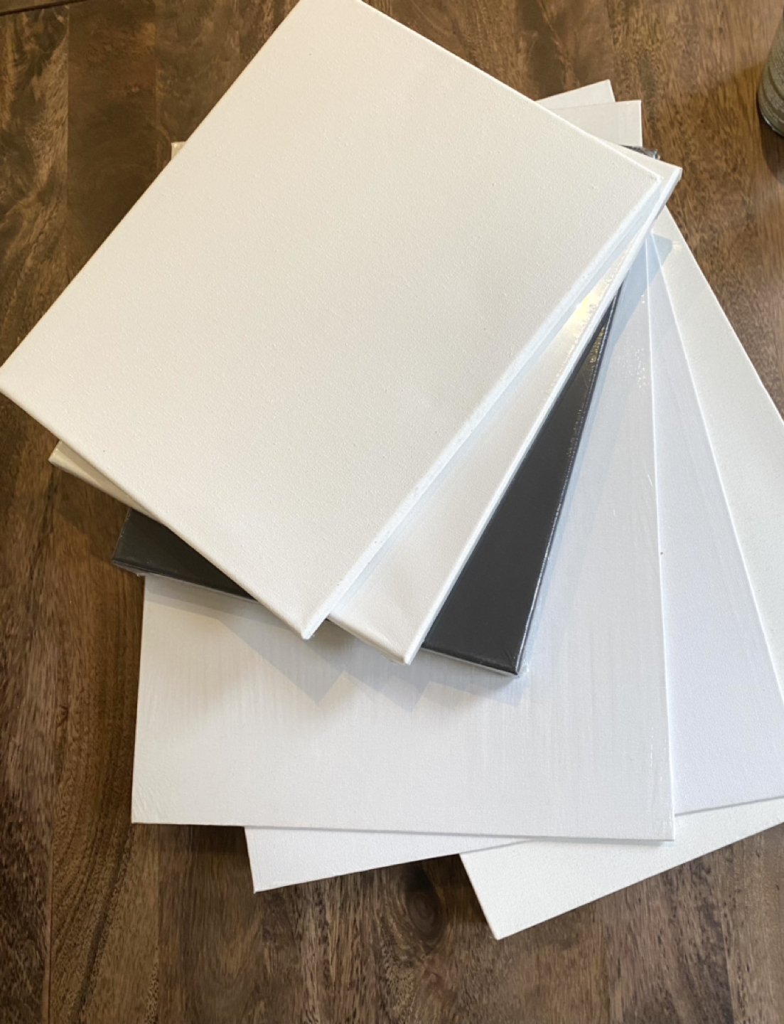 White and Black canvas