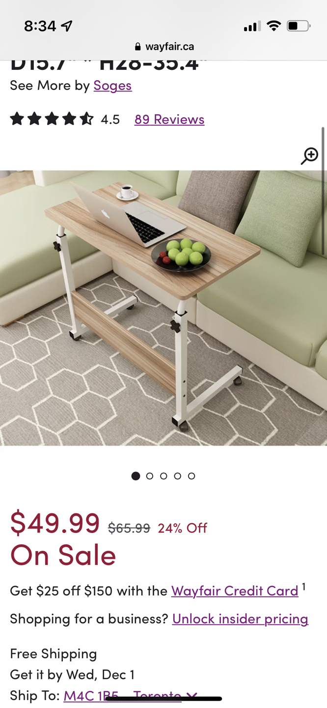 Adjust table