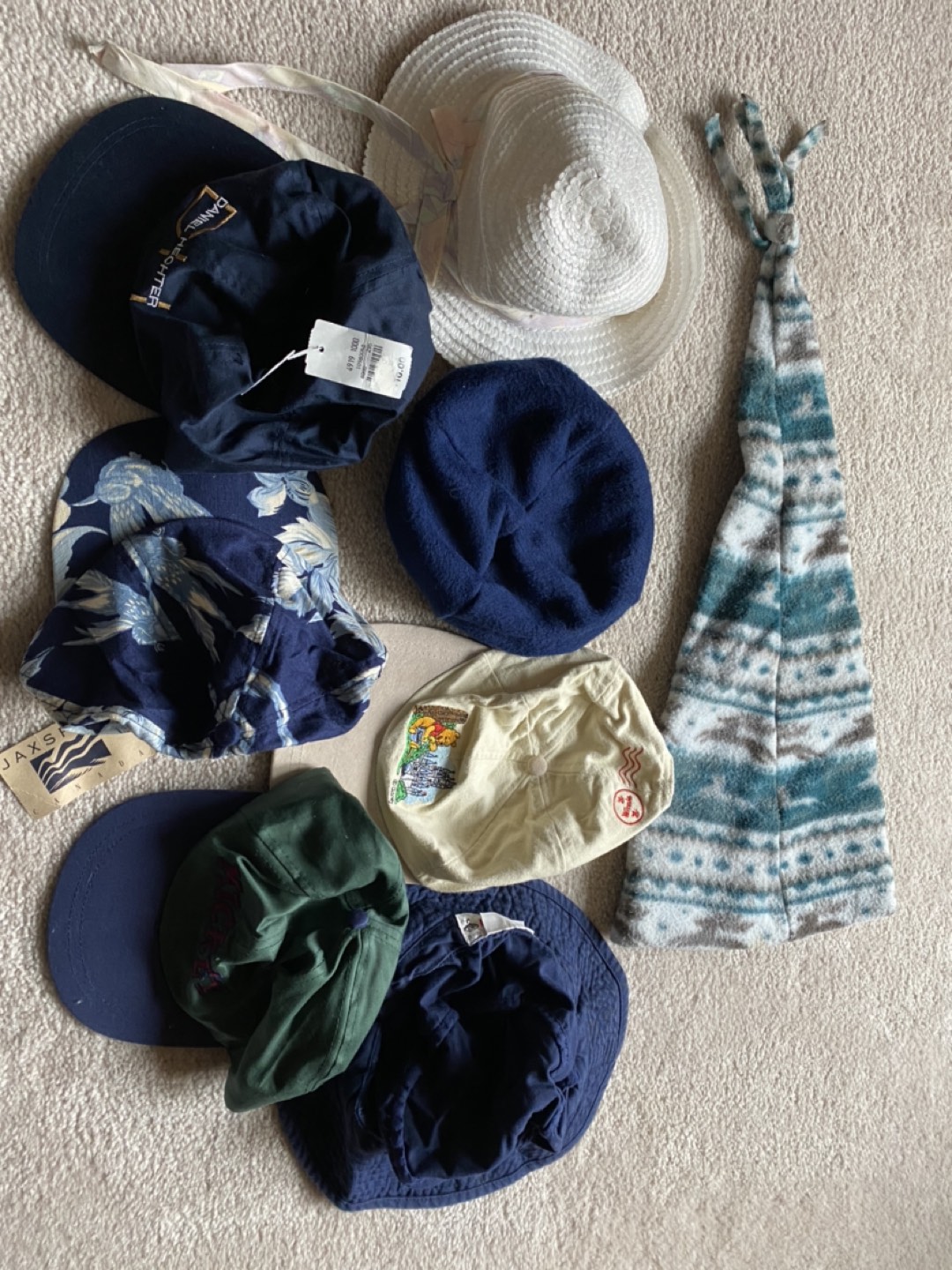 Selection of girls hats caps bonnet thumbnail