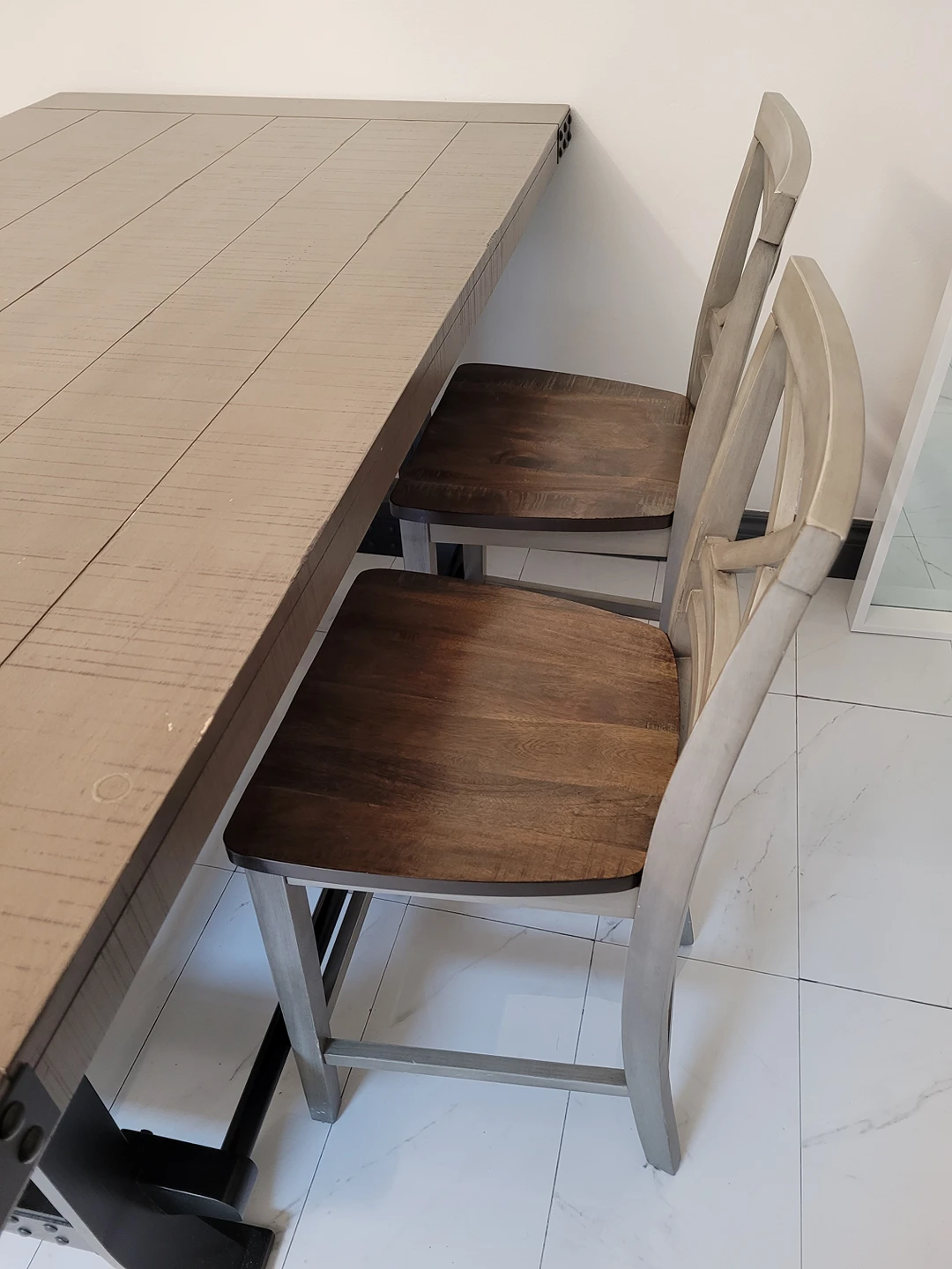 dining table and chairs - photo 3