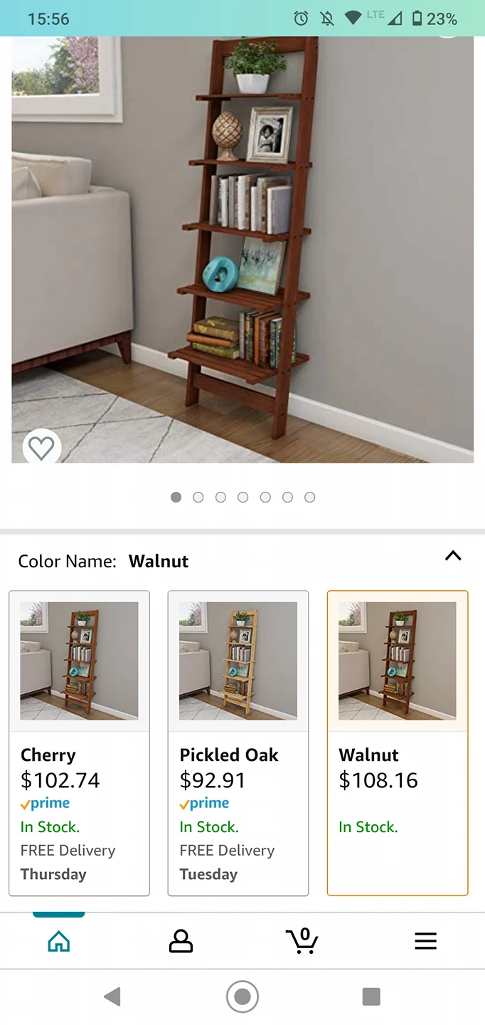 Two Ladder shelves - photo 2