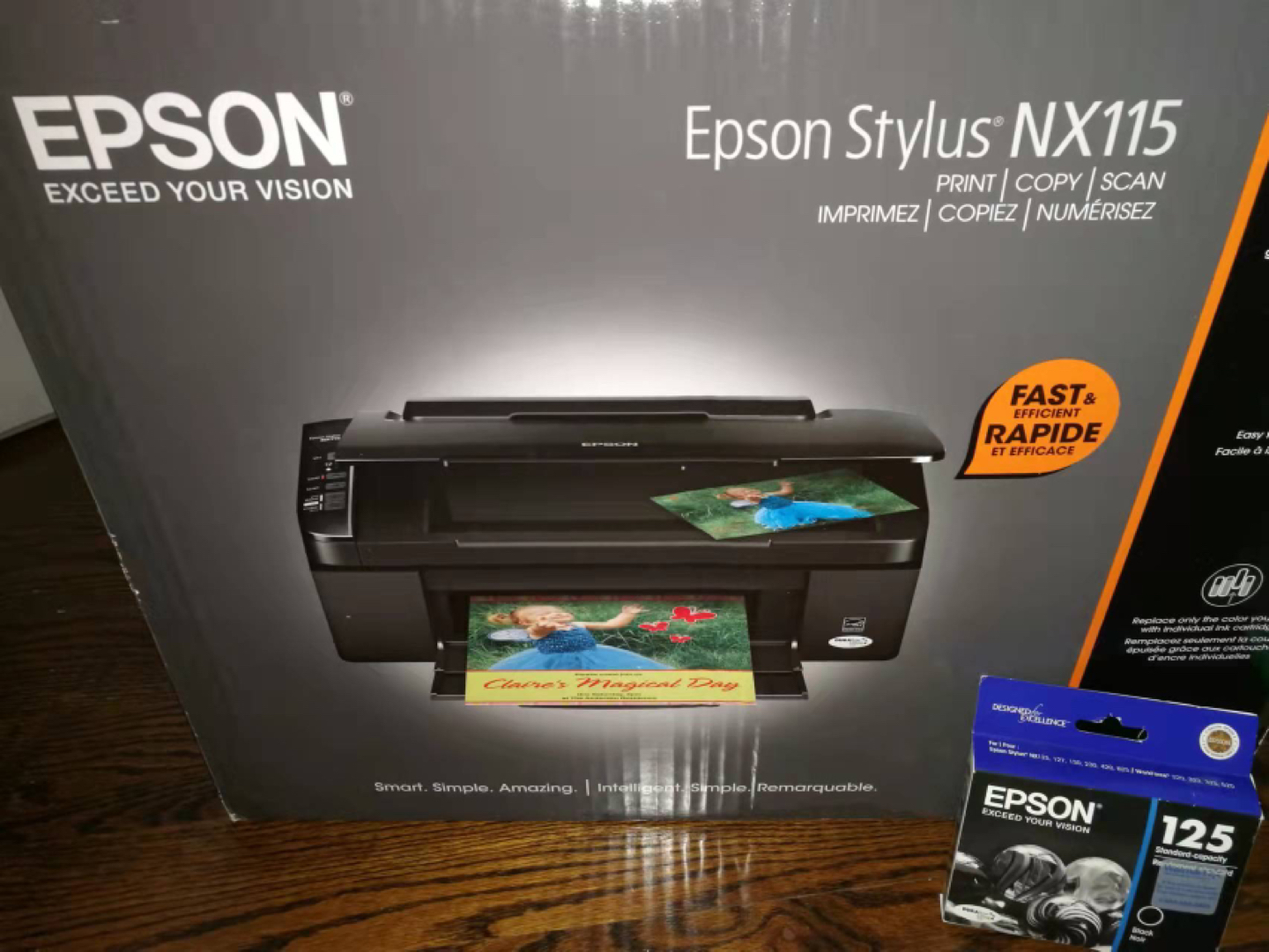 Color printing and scanning all-in-one machine