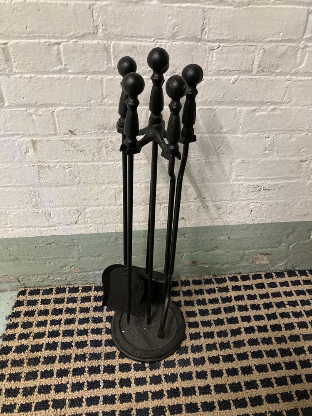 Fireplace tool set 5 pieces