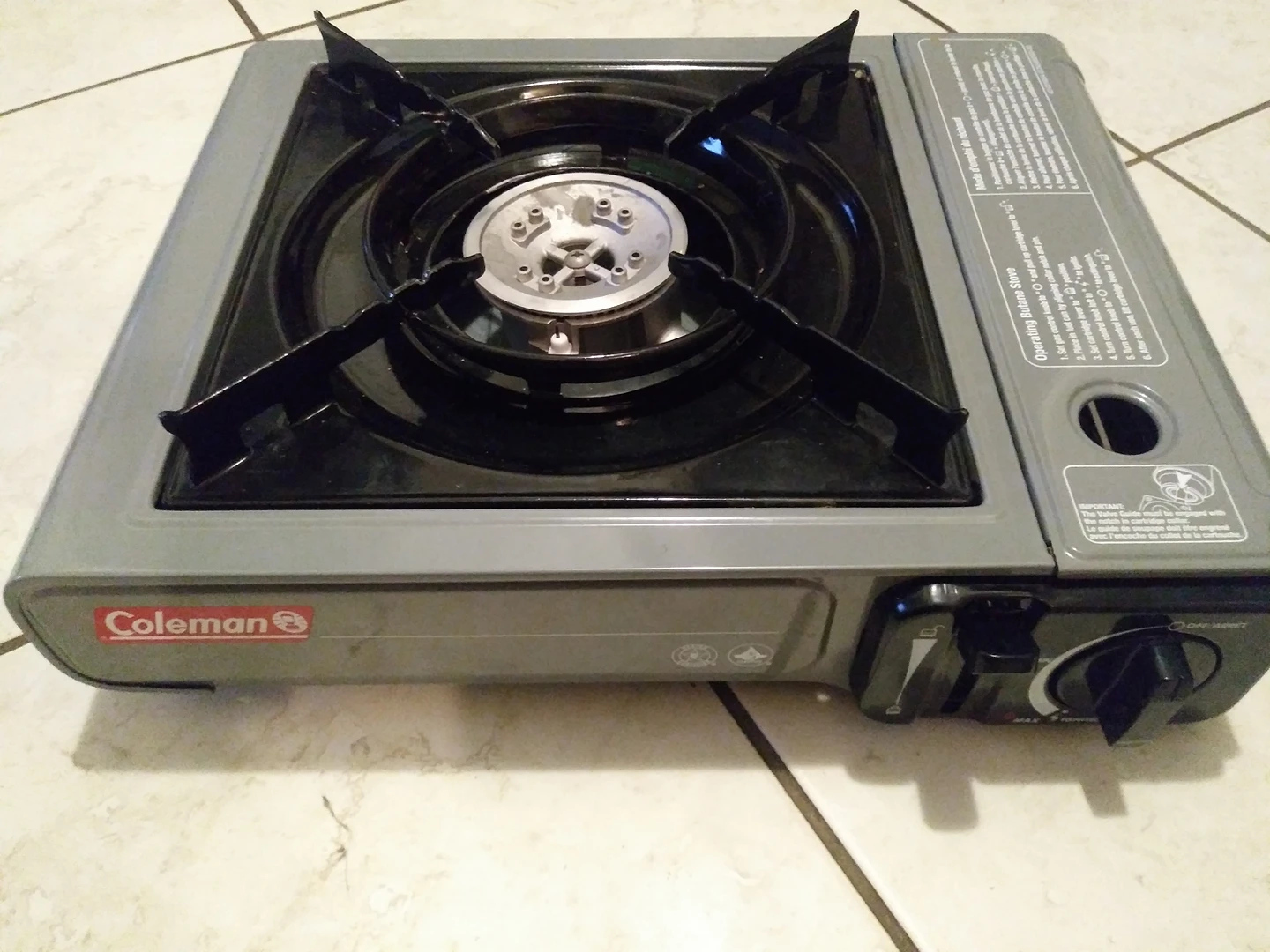 Coleman portable table top gas stove #Willowdale thumbnail