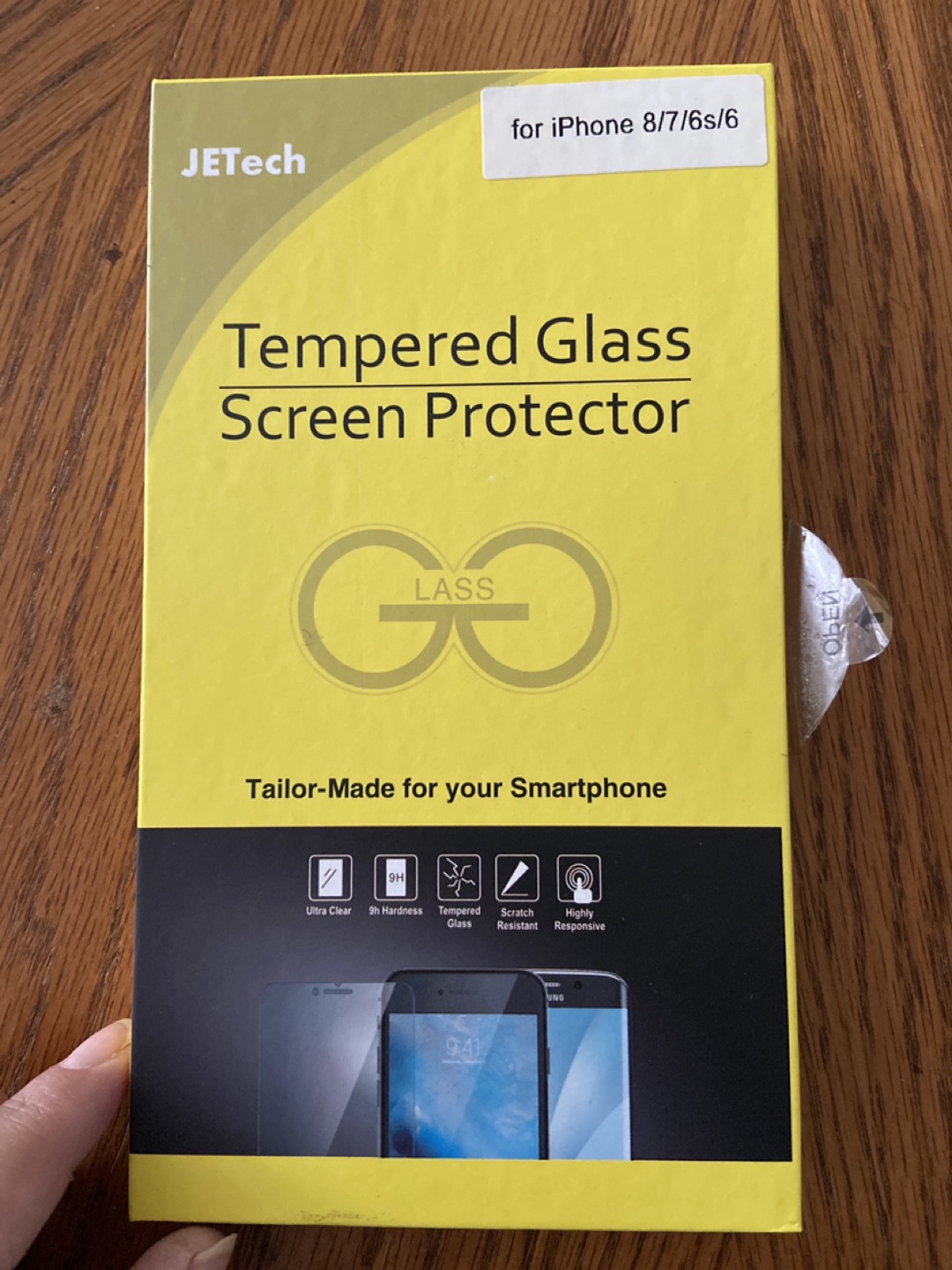 iPhone 8/7/6/6s tempered glass screen protector #willowdale thumbnail