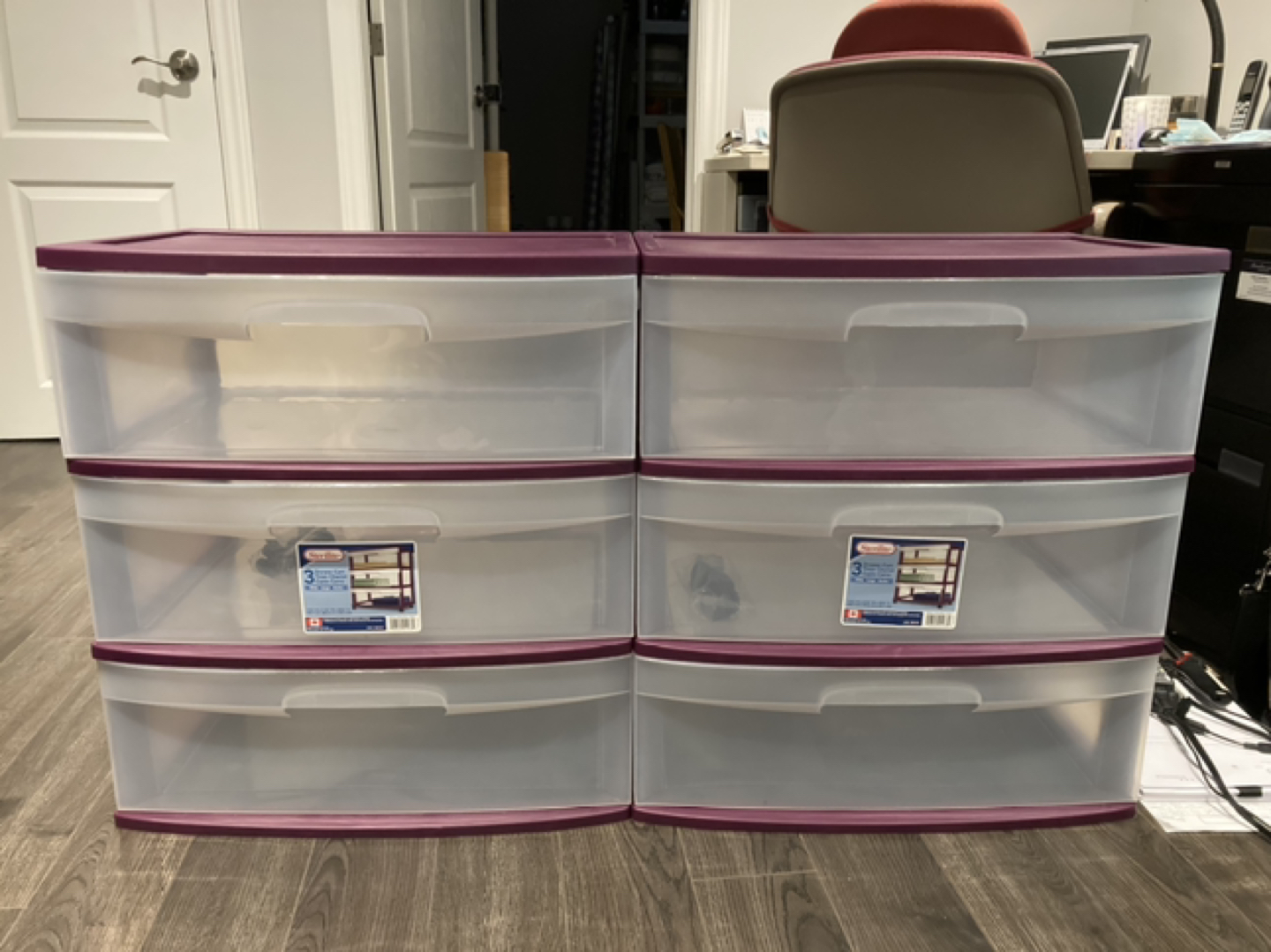 3 Drawer Storage Cart with wheels image indicator(2)
