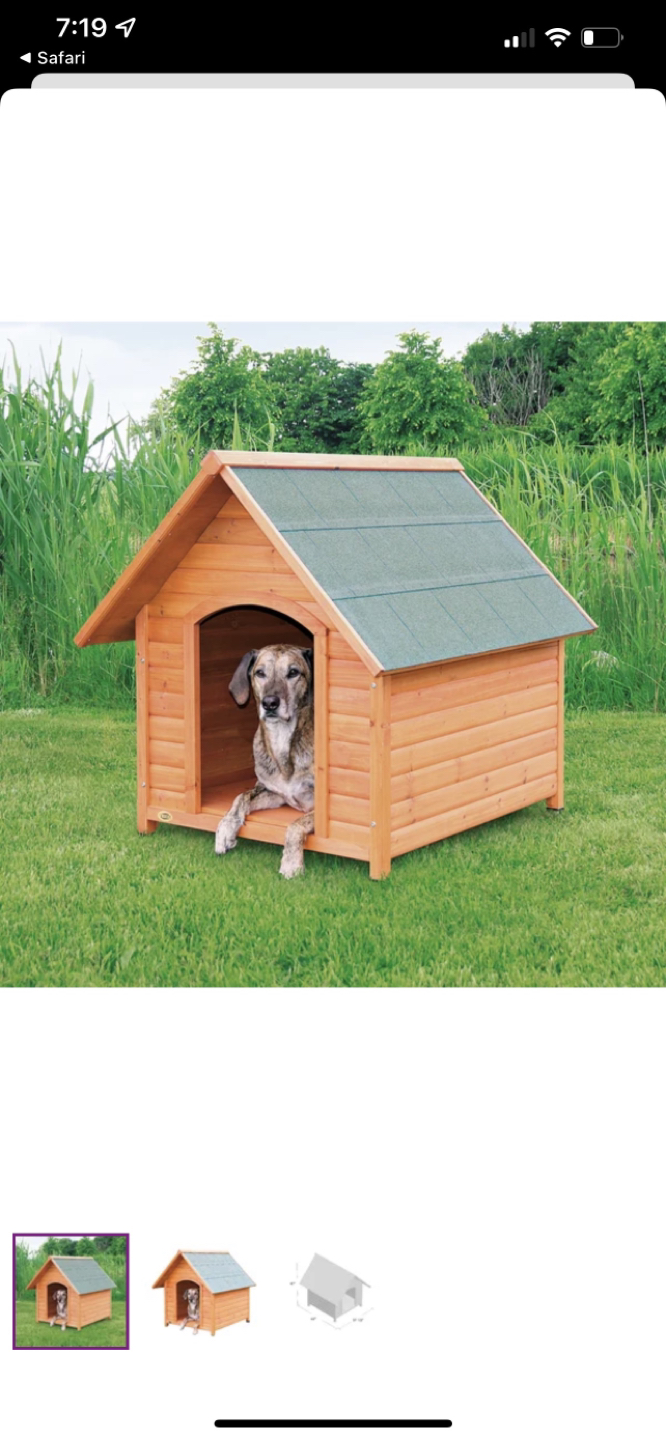 Archie & Oscar Log Cabin Dog House - photo 4
