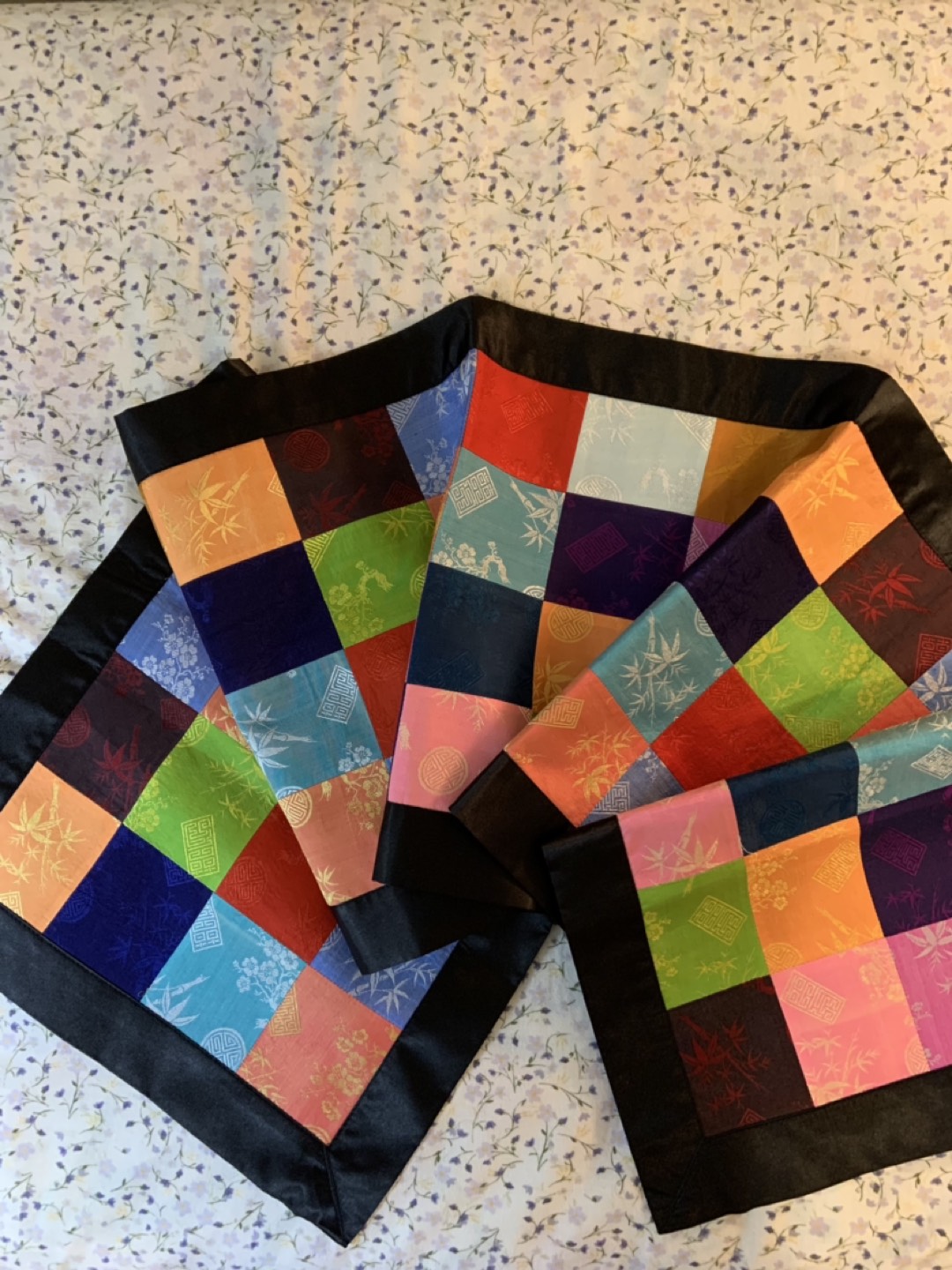 Brocade table runner