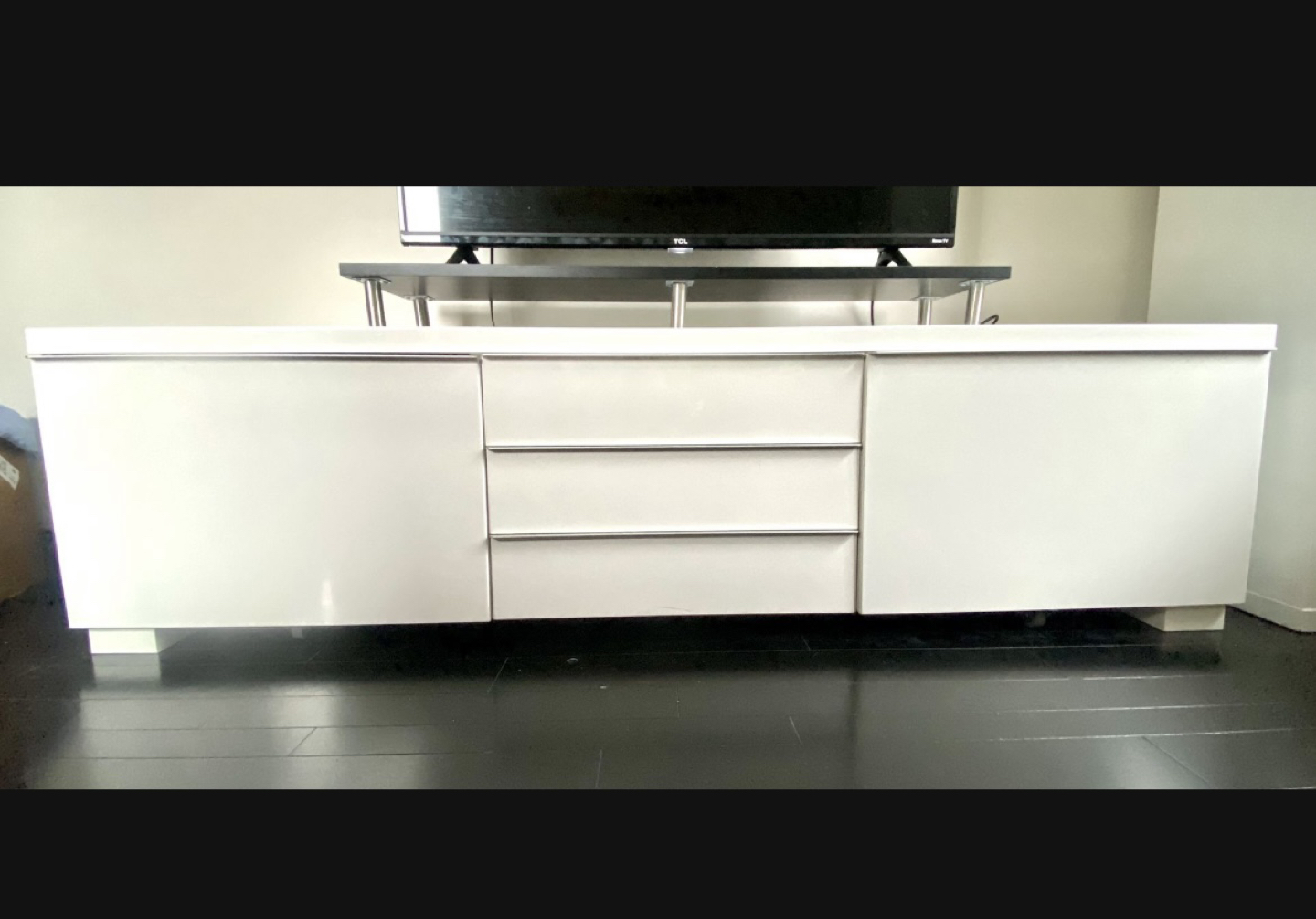 Tv Stand High Gloss White 70 7/8x16 1/8x19 1/4 " - photo 4