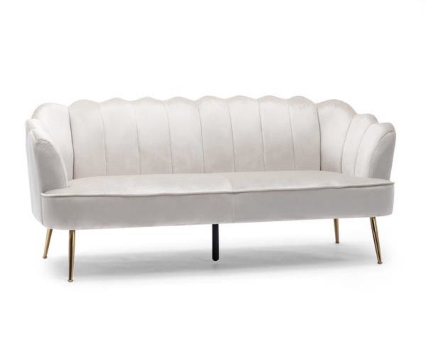 Velvet sofa