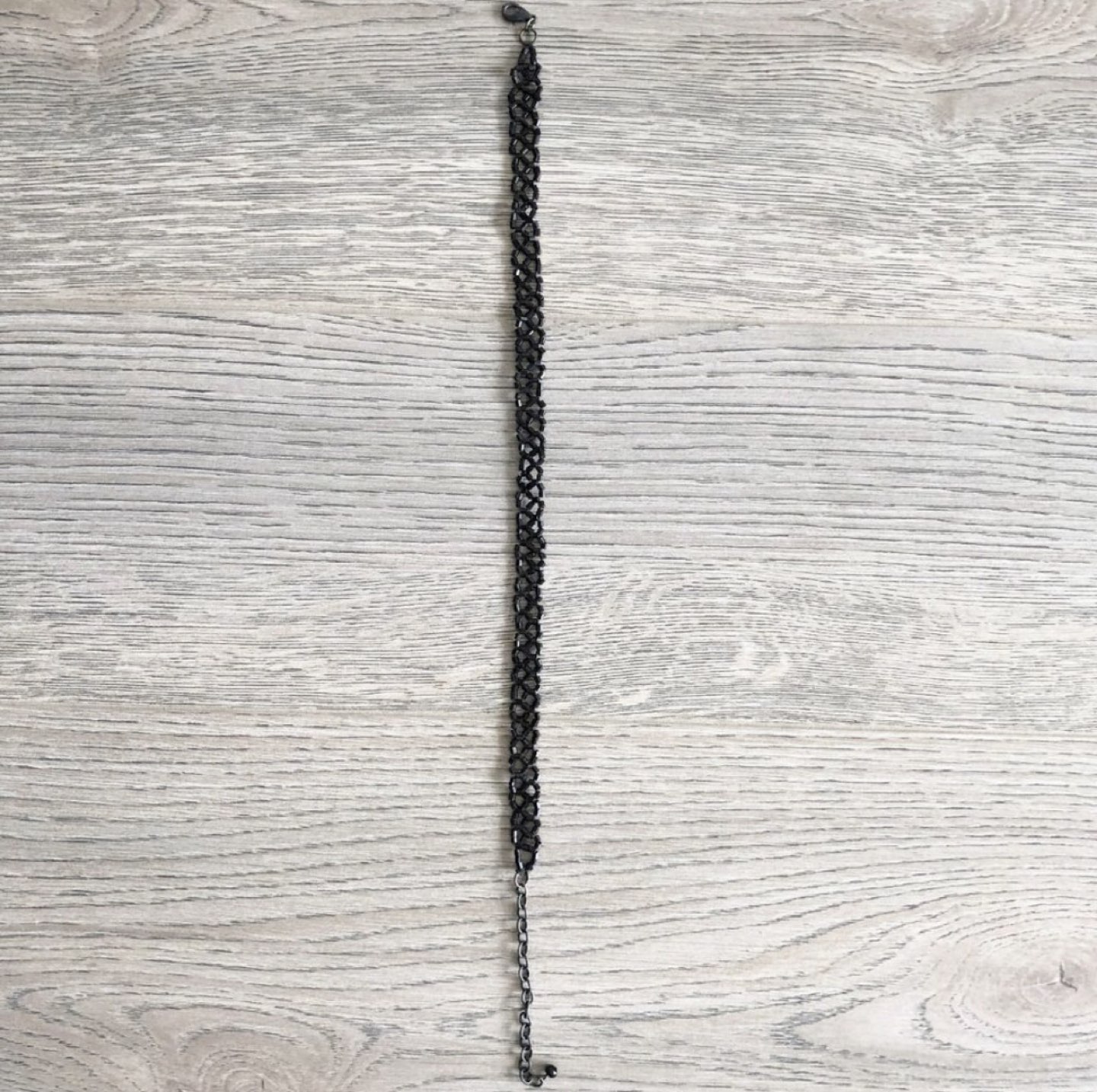 90s Vintage Black Vintage Chocker Necklace image indicator(3)