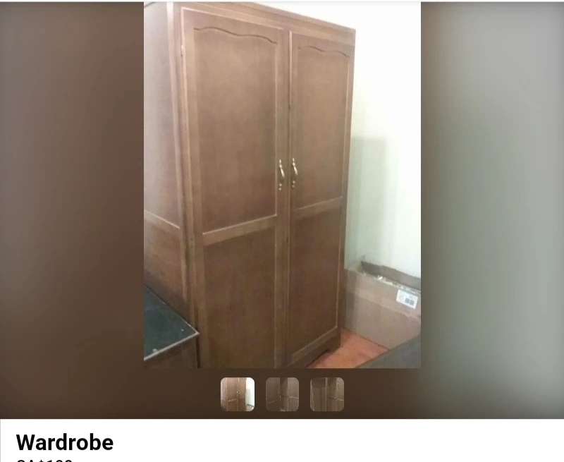 1 Wardrobe with double doors packaged to moving need gone ASAP - photo 4