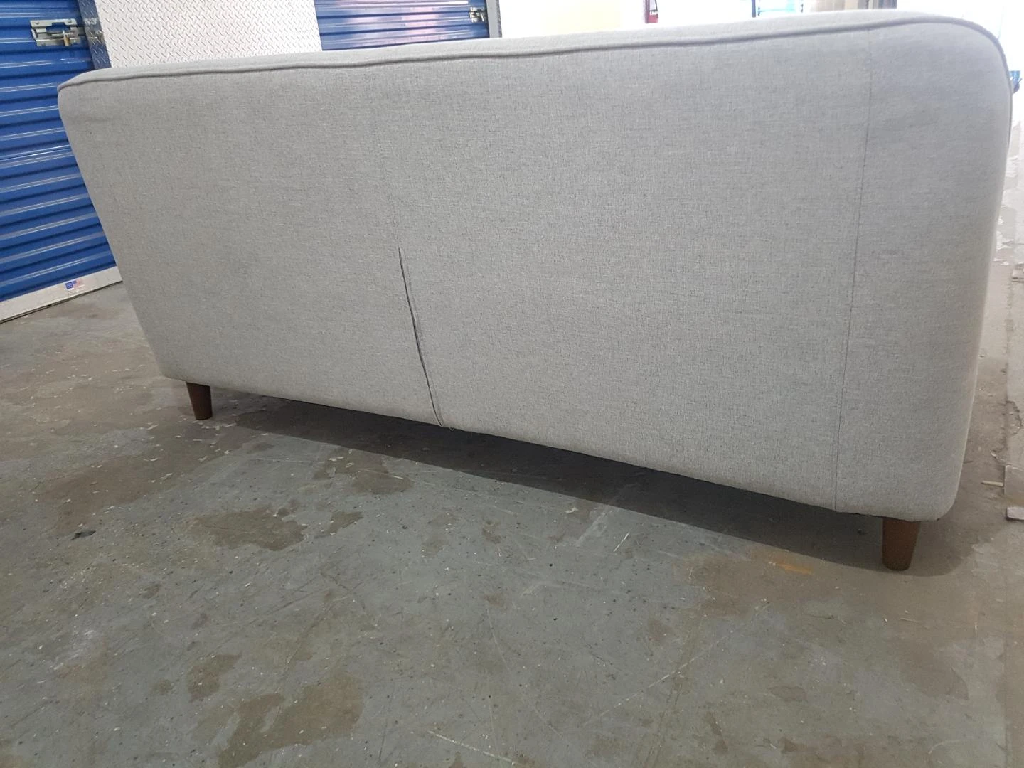 Light grey Structube couch for sale - photo 3