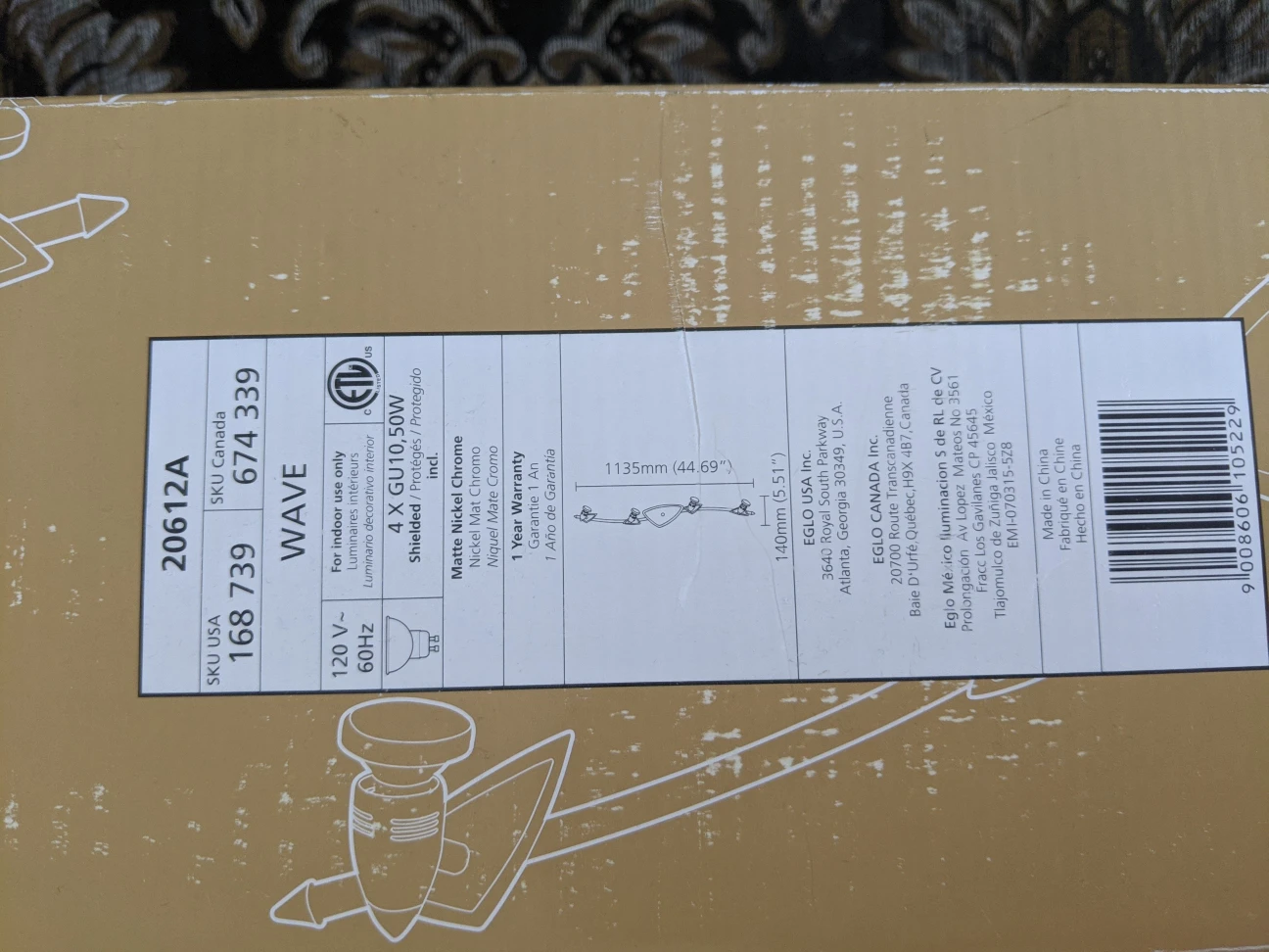 ceiling/wall light image indicator(3)