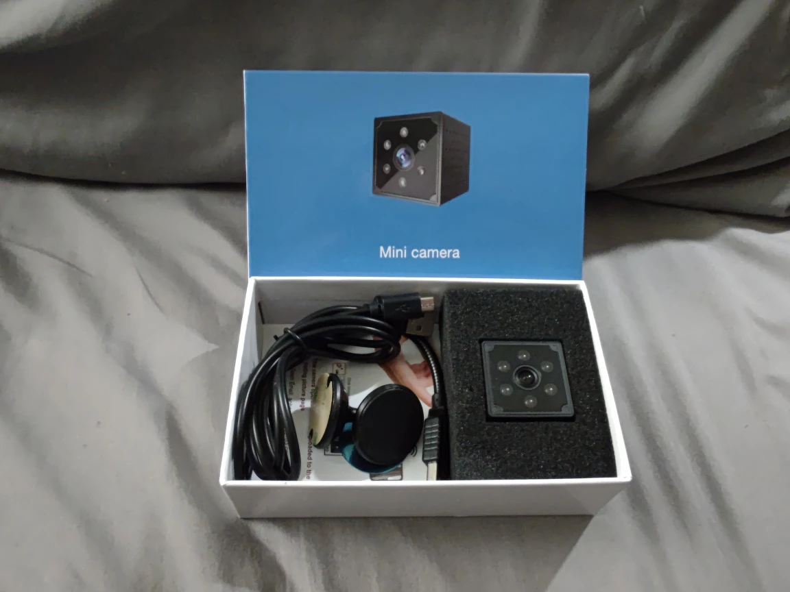 4K HD Mini WiFi Wireless Hidden Camera with Night Vision - photo 2