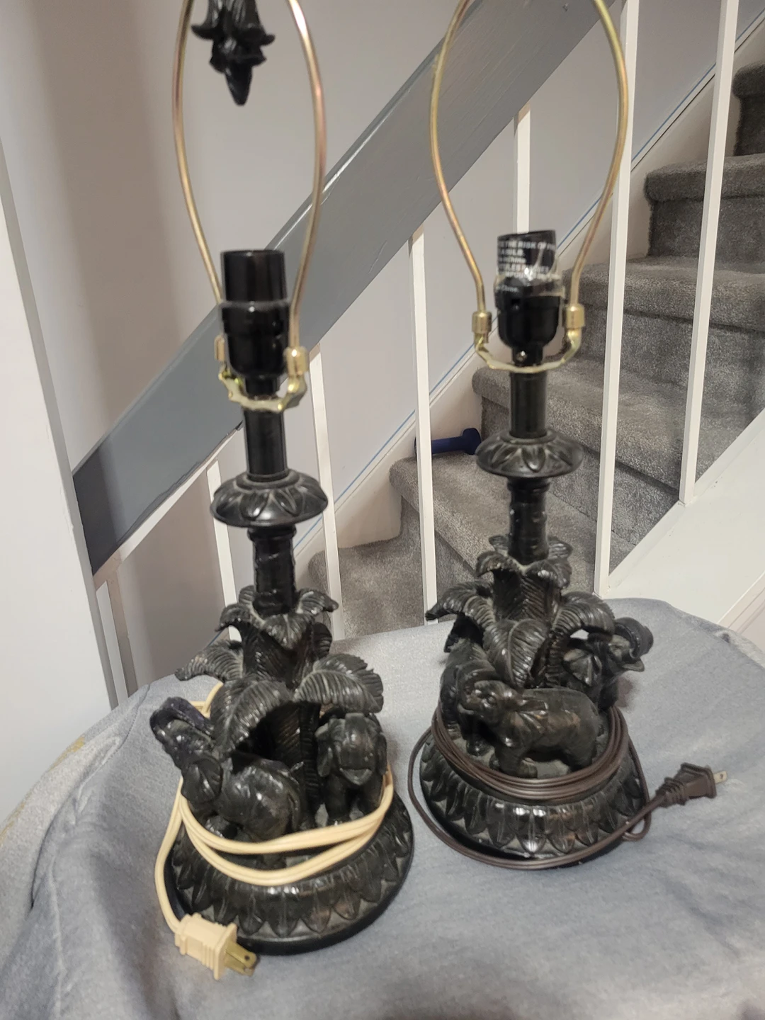 Vintage table lamps. Both $27