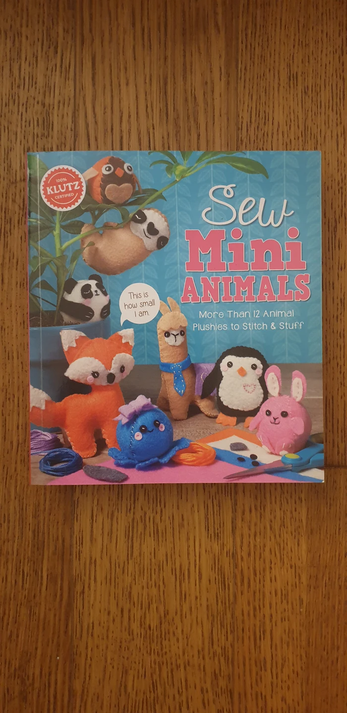 Klutz sew mini animals brand new