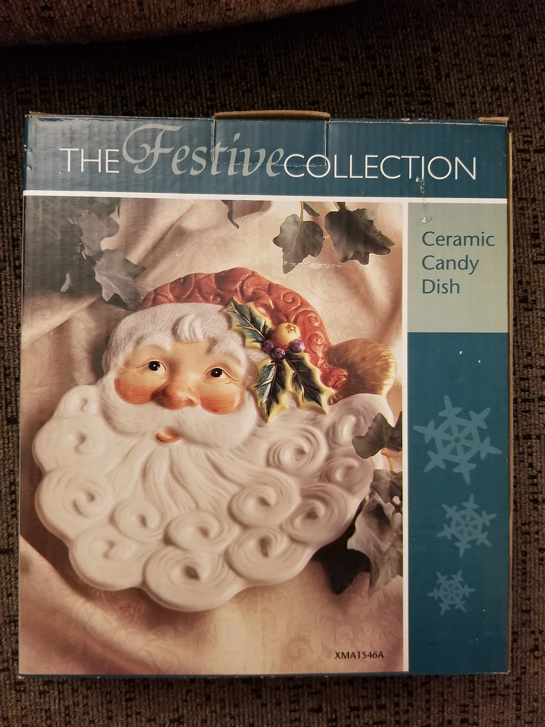 Santa candy dish #Willowdale