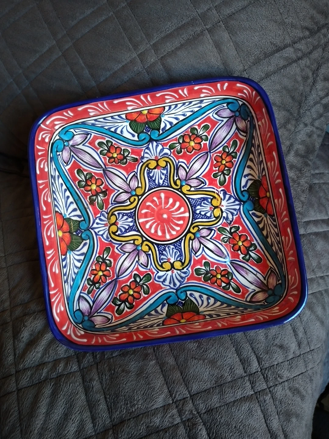 Lovely Handpainted Dish thumbnail