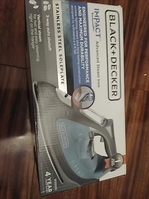Black and Decker Impact Iron