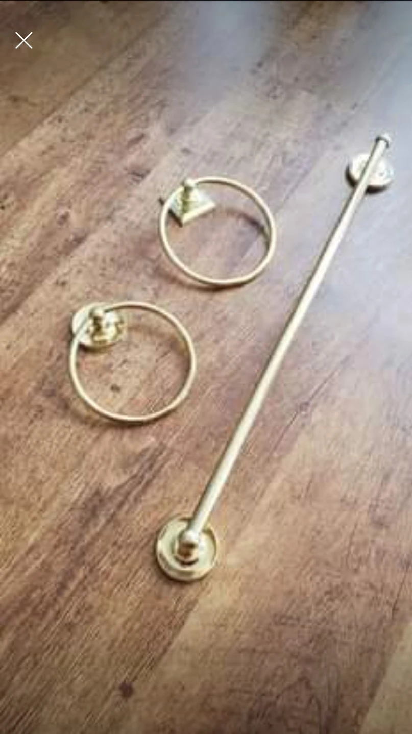 Set of Vintage Towel Holders thumbnail