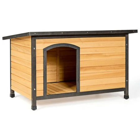 Wood Dog House Extreme Weather Resistant thumbnail