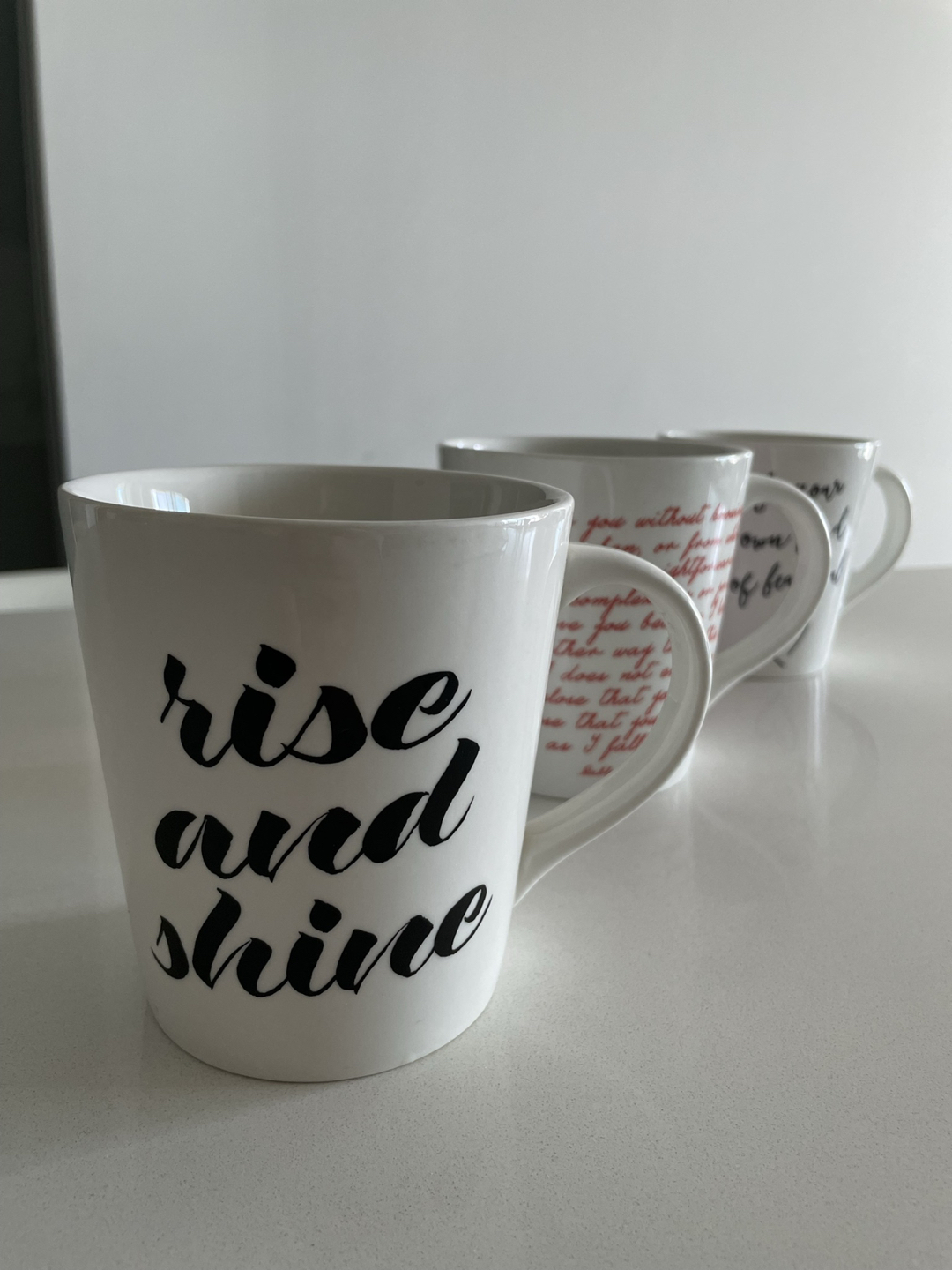 Mug cups from Indigo