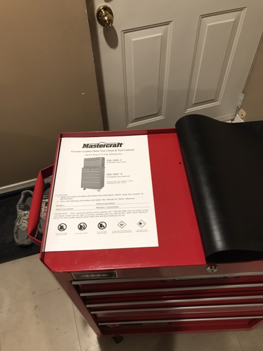 Mastercraft 5-Drawer Cabinet, 24-in image indicator(10)