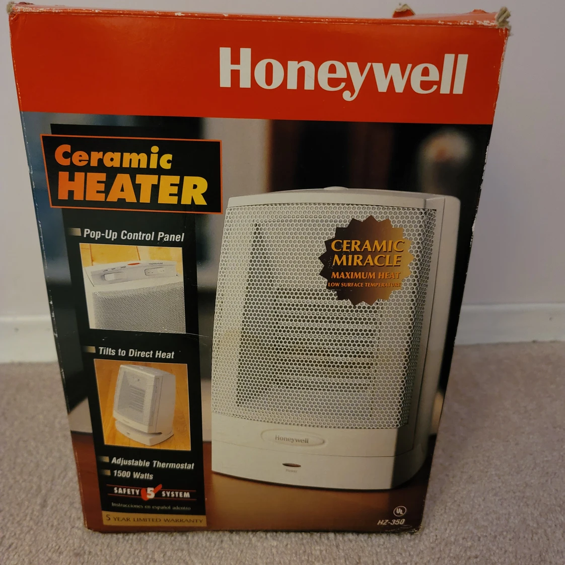 Honeywell Ceramic Heater hz350