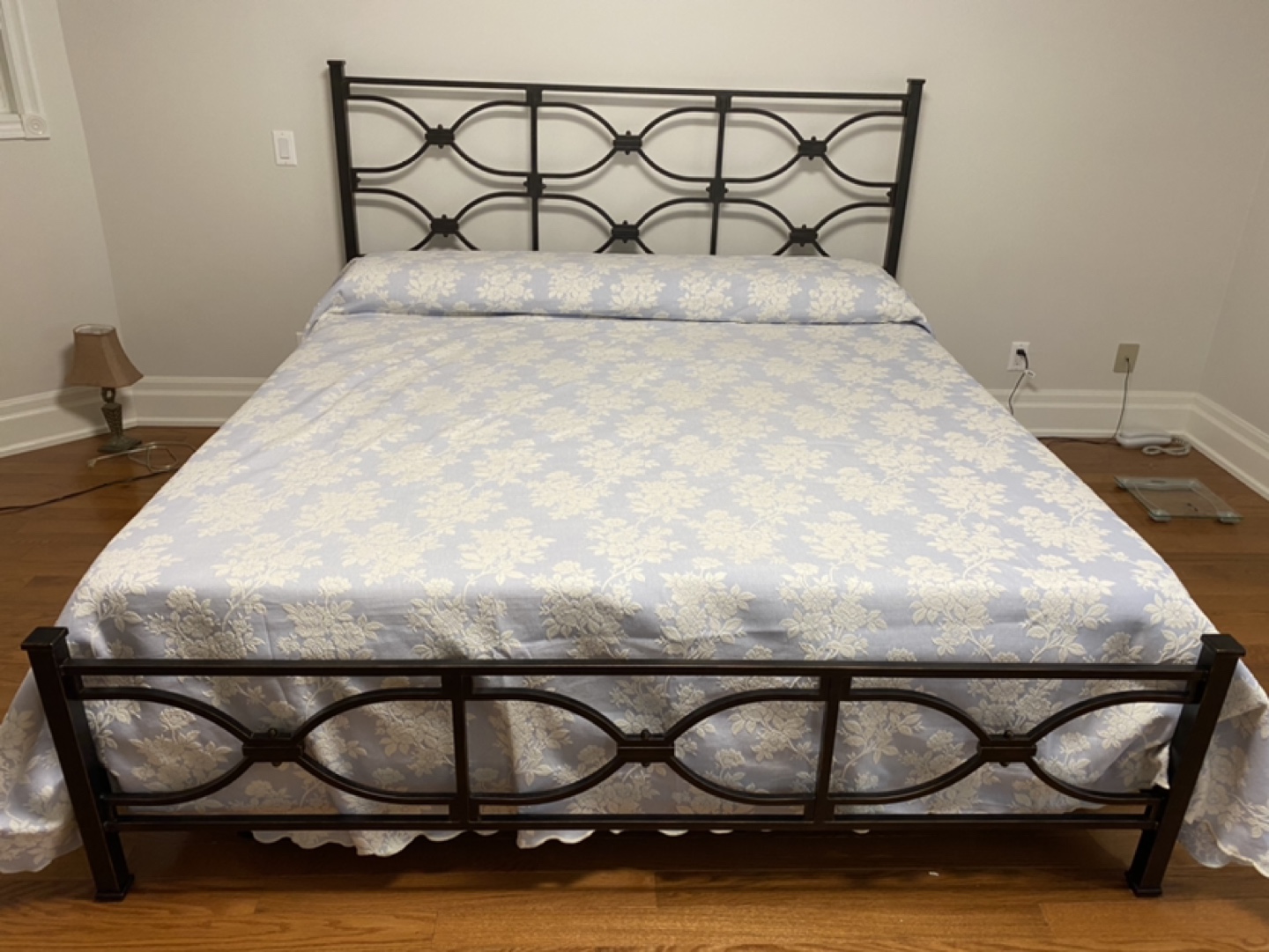 Extended King size bronze colour bed frame