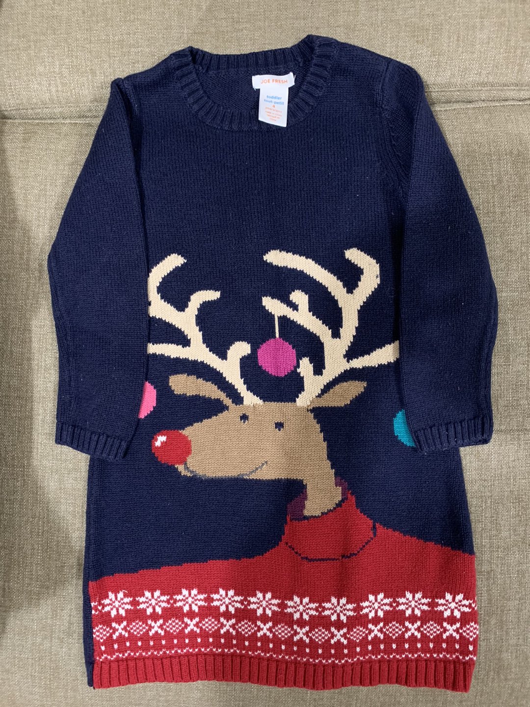 Girl sweater size 4T thumbnail