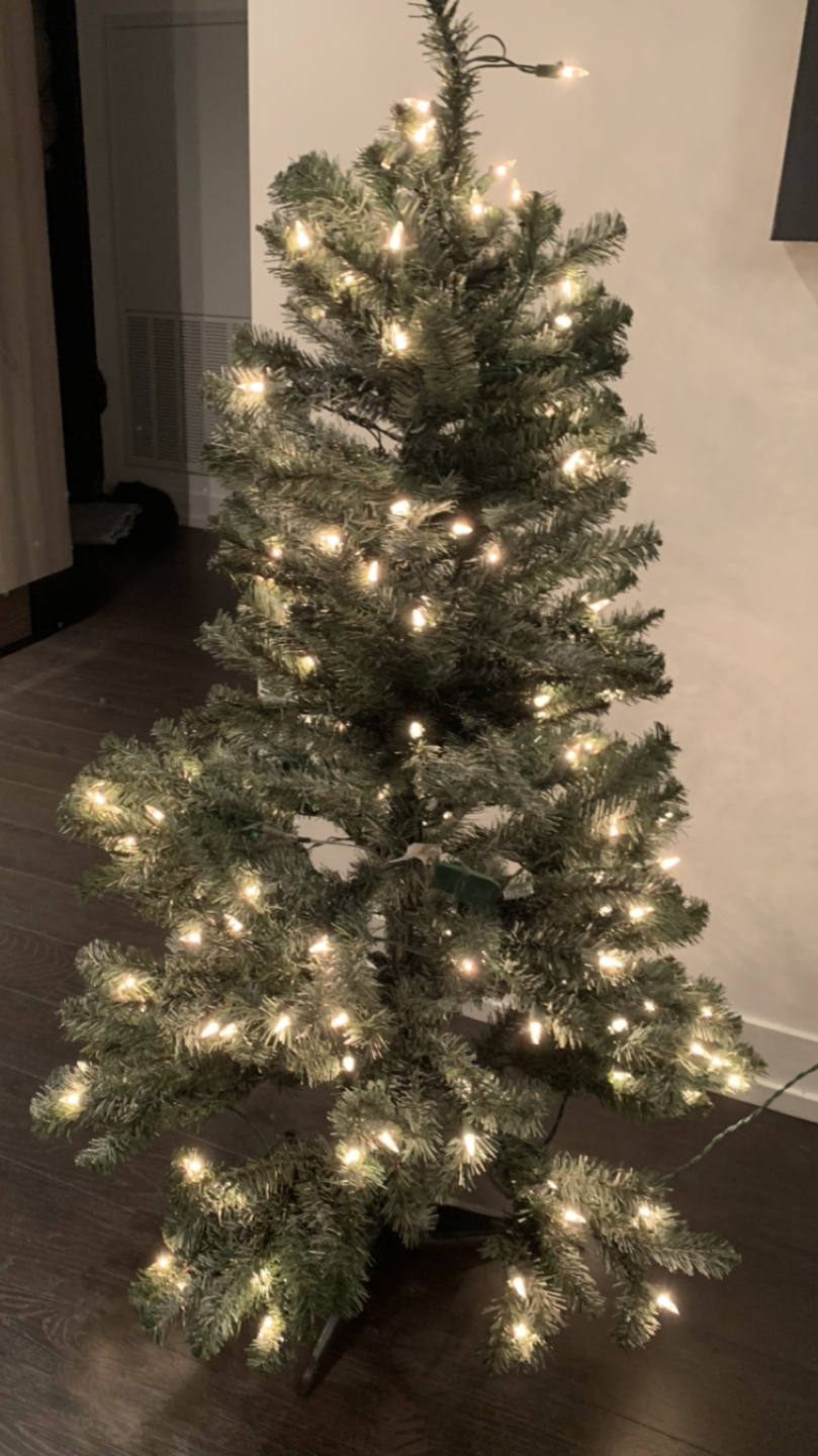 4ft Christmas tree with light