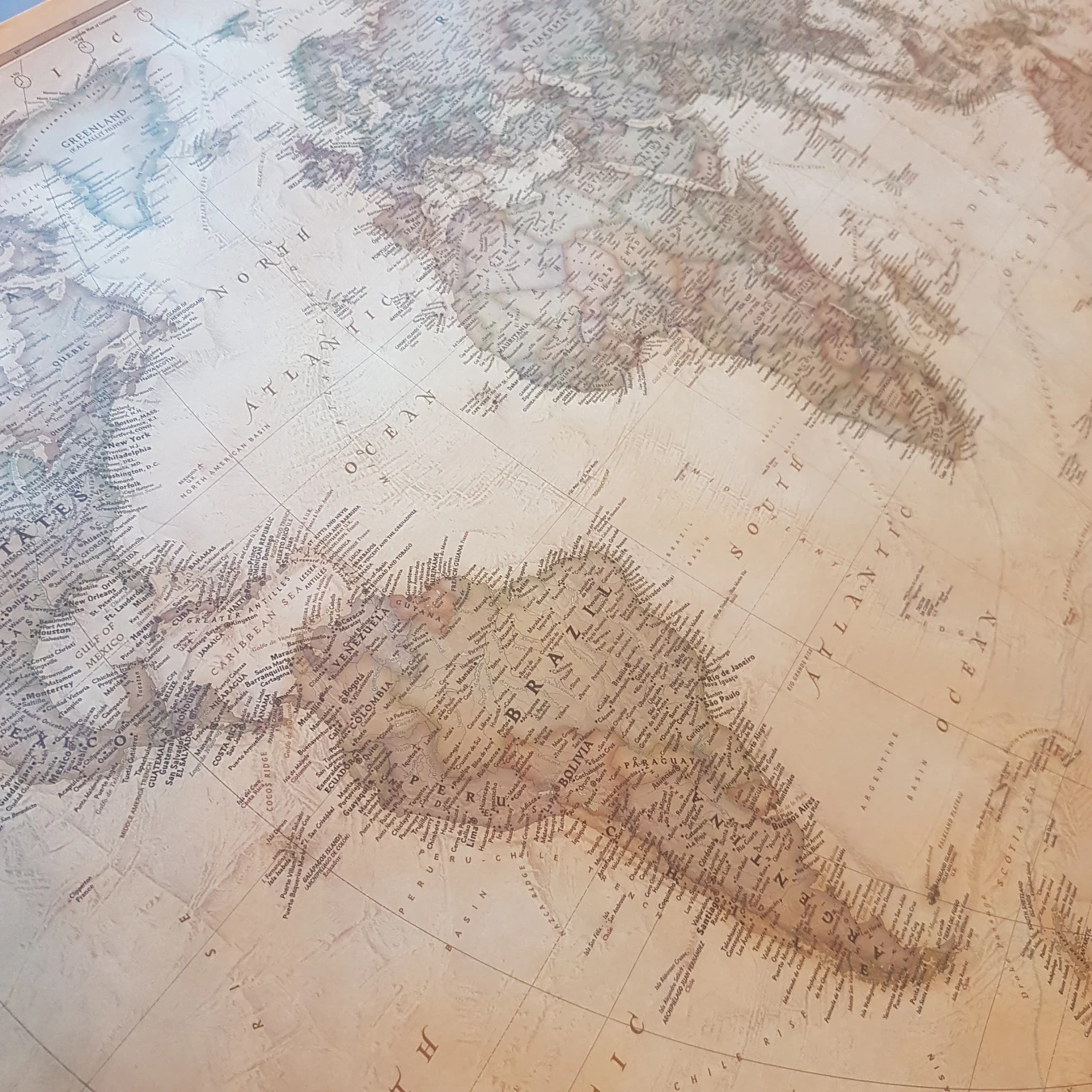 Antique Aged Style Map
28" × 18.5" - photo 4