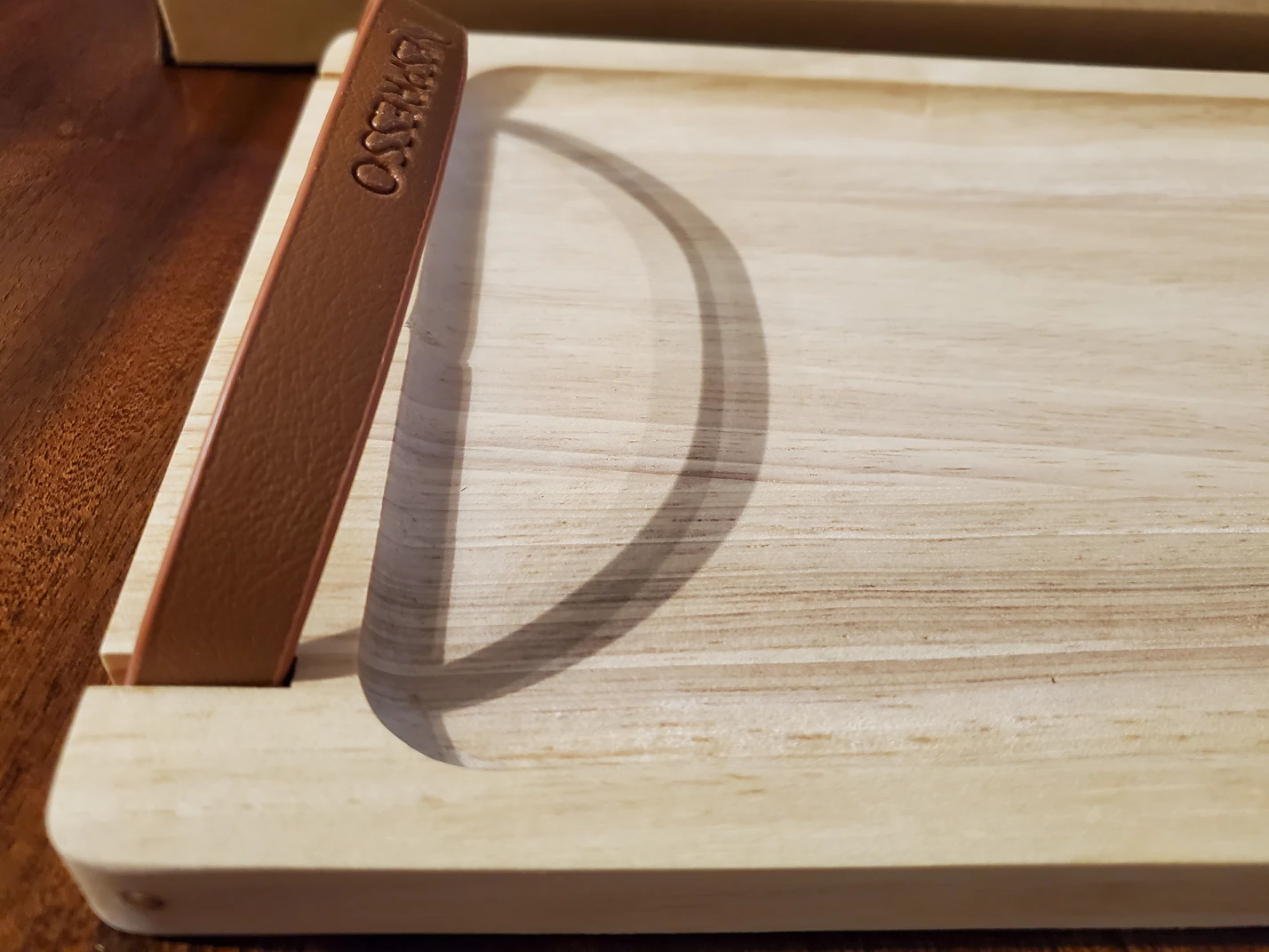 BNIB Limited Edition Nespresso Barista Wooden Tray - photo 2