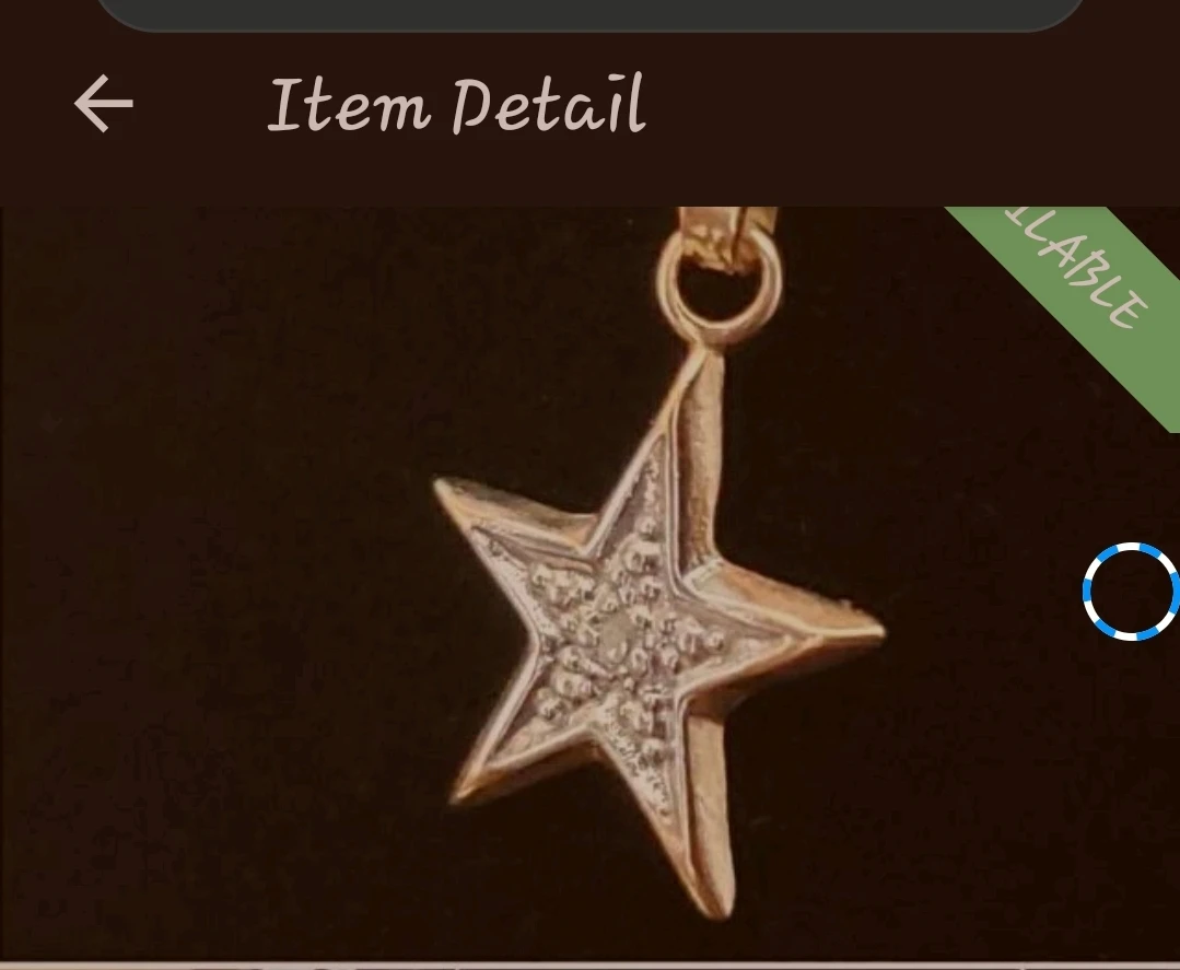 10k Gold & Diamond Necklace thumbnail