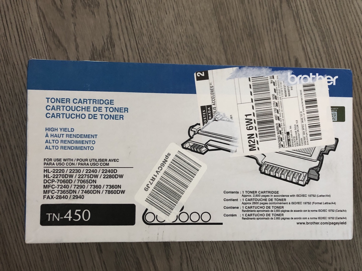 Brother TN450 Toner