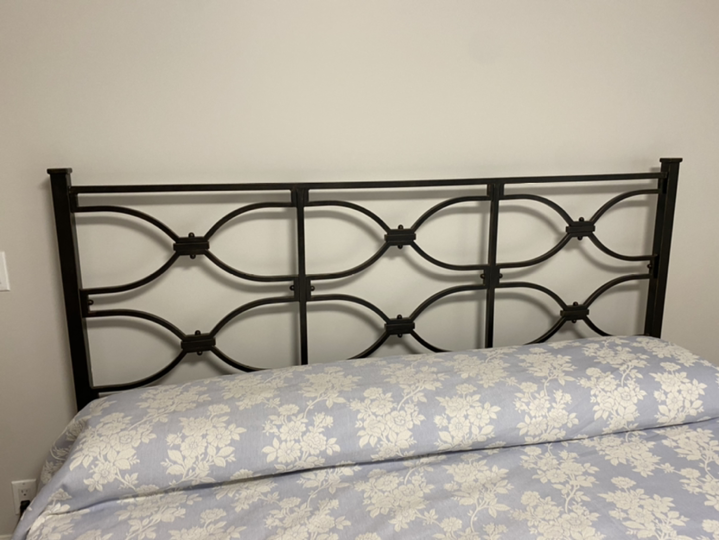 Extended King size bronze colour bed frame - photo 2