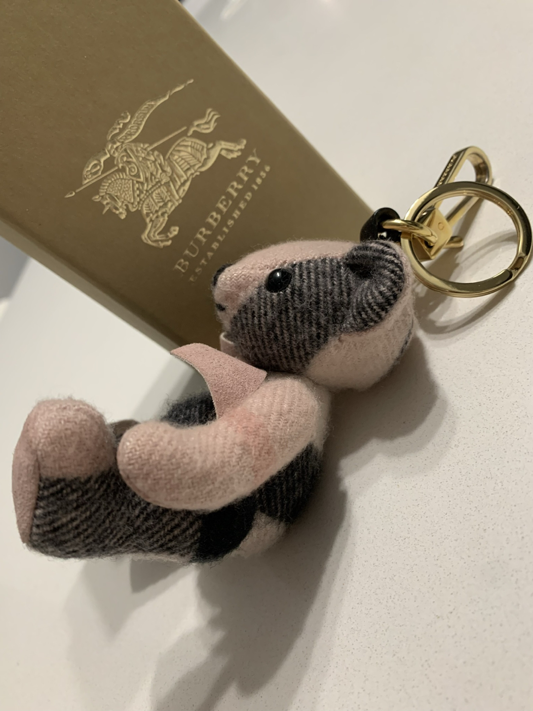 Authentic Burberry bear doll keychain - photo 3