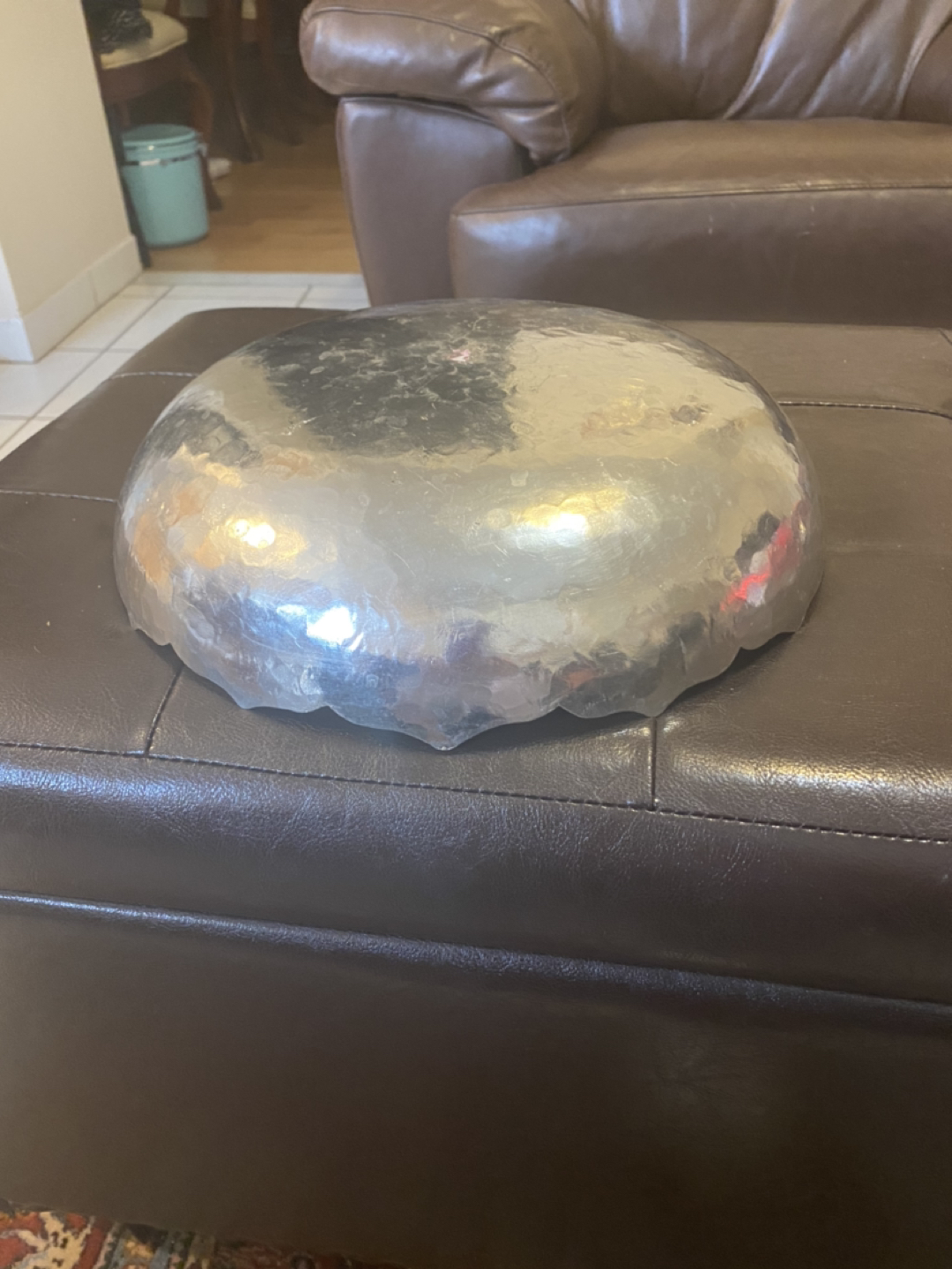 Silver serving tray - photo 3