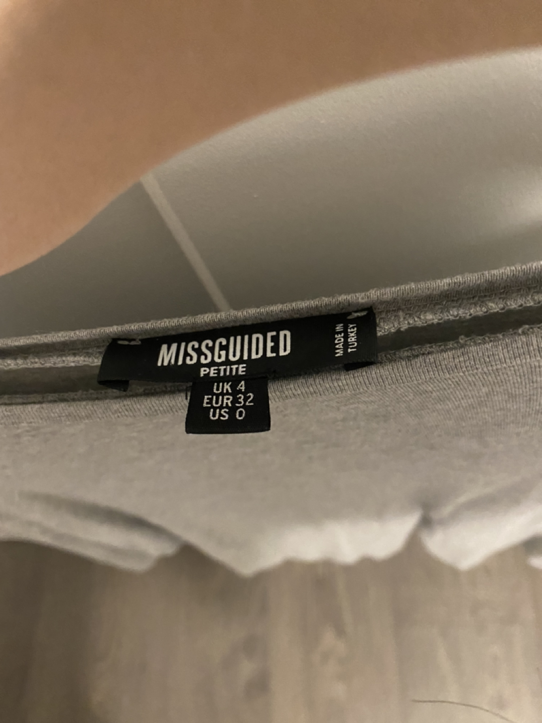 Missguided grey co-ord set - xs - photo 2