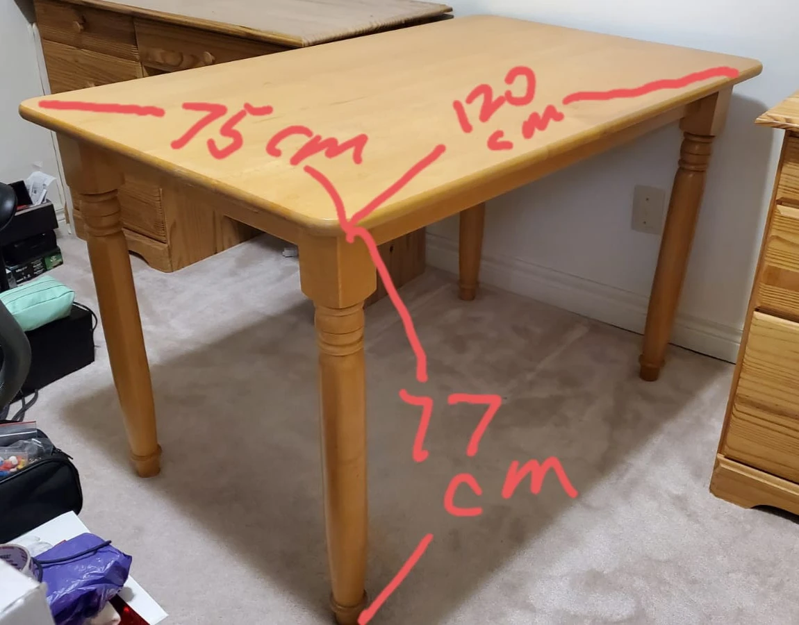 Dining Table - Solid Wood